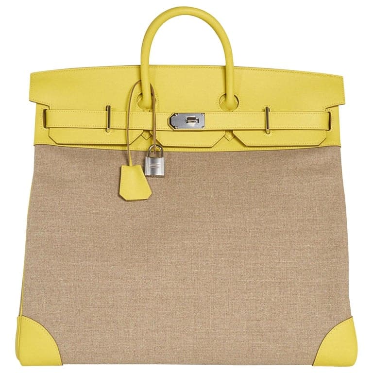 HAC 50 Evercolor & Toile Lime/Ficelle Palladium