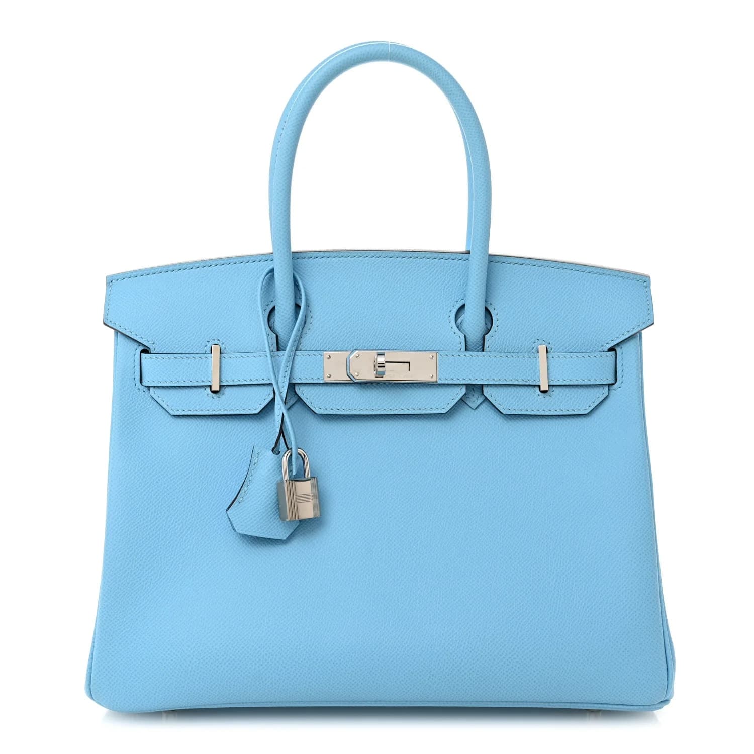 Birkin 30 Epsom Celeste Palladium