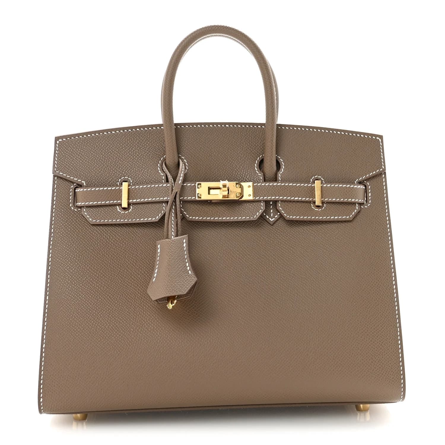 Birkin 25 Epsom Etoupe Gold
