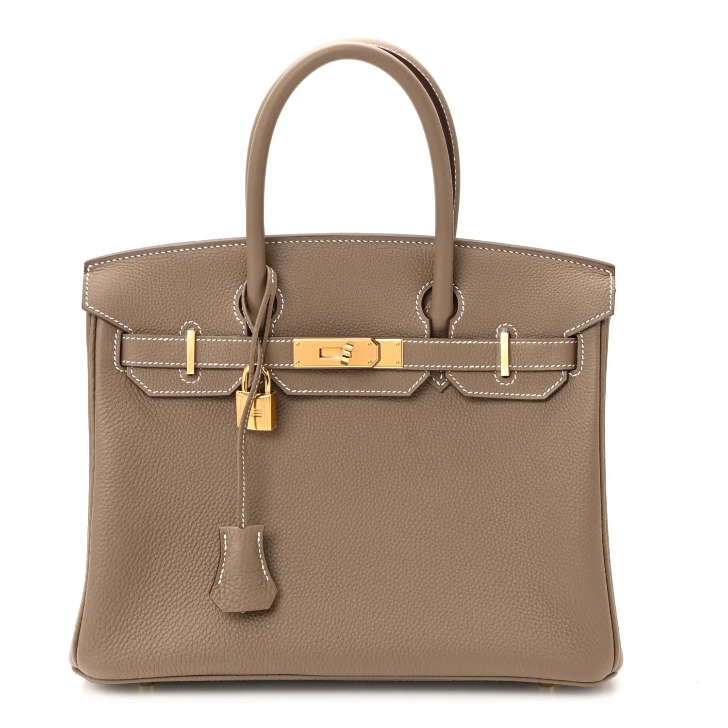 Birkin 30 Togo Etoupe Palladium