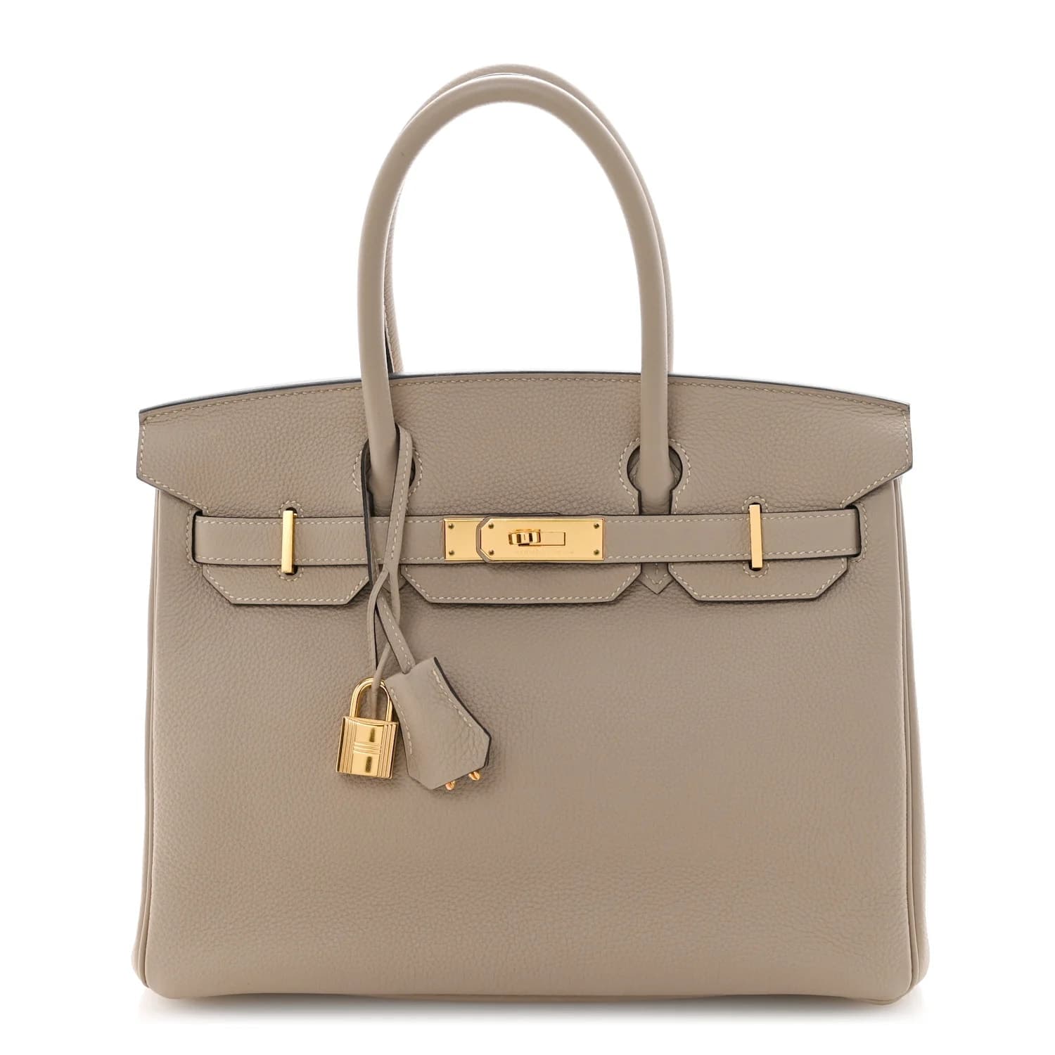 Birkin 30 Togo Gris Tourterelle Gold