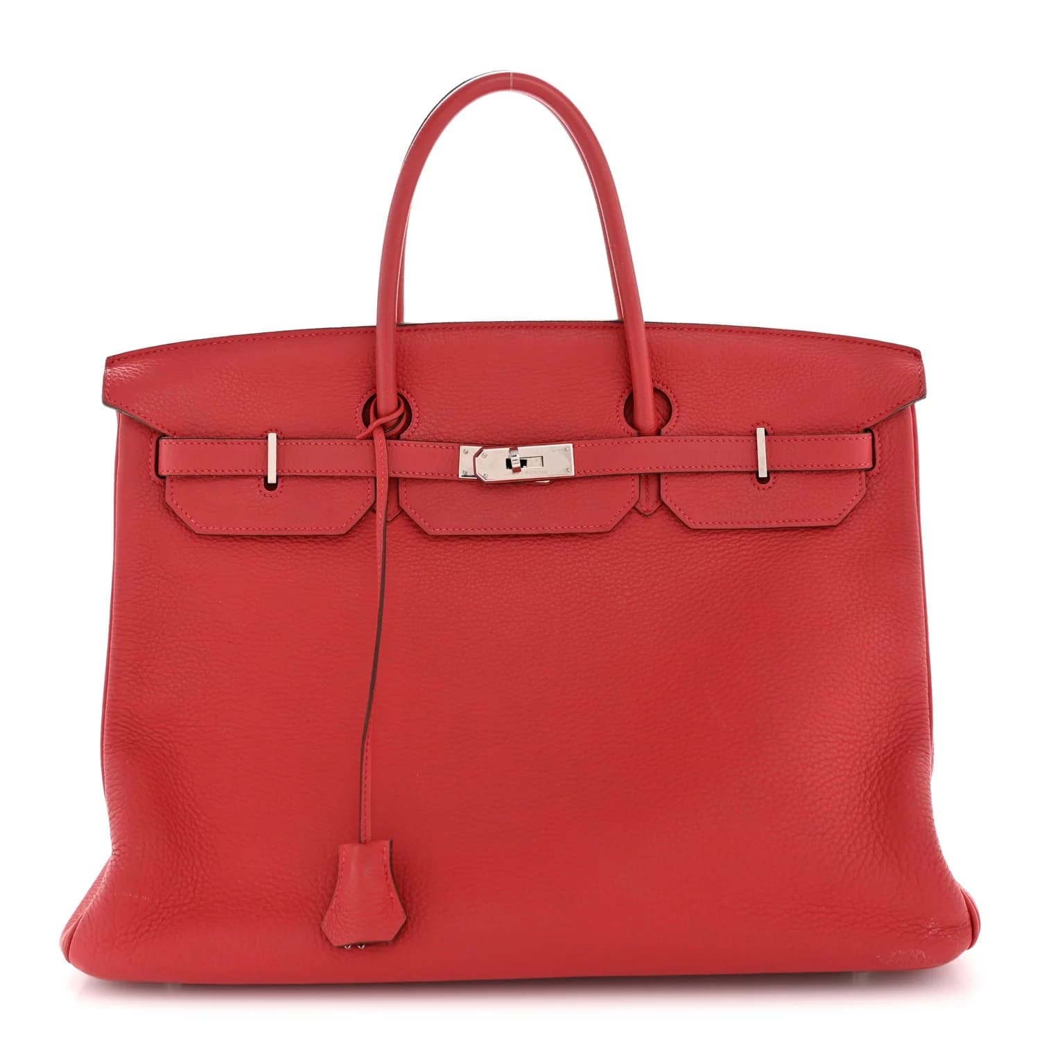 Birkin 40 Clemence Rouge Venetian Palladium