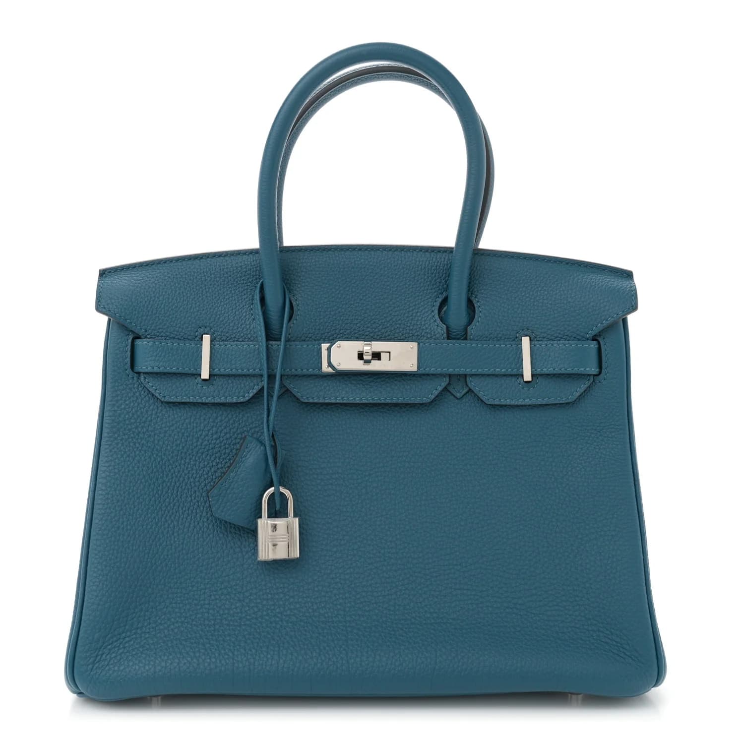 Birkin 30 Togo Bleu De Galice Palladium