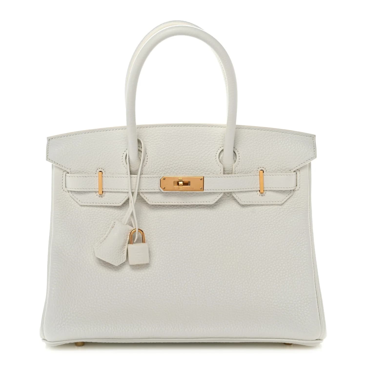 Birkin 30 Togo White Gold