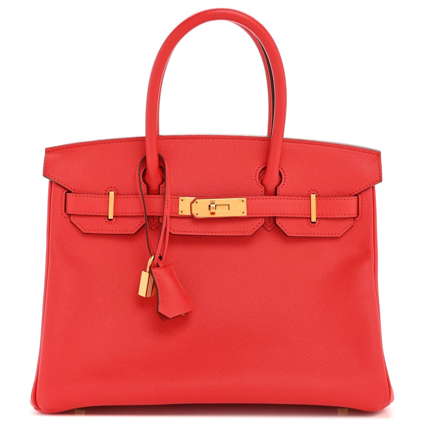 Birkin 30 Epsom Rouge Tomate Gold