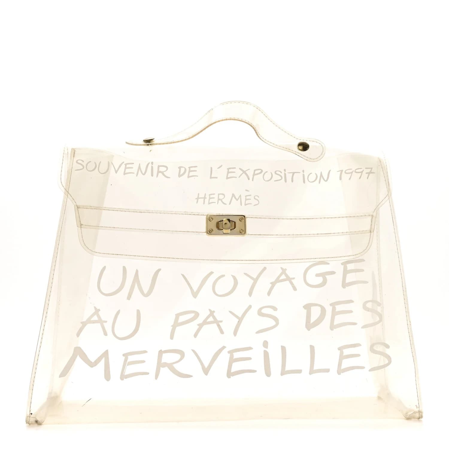 Souvenir De L'Exposition Kelly Transparent Gold