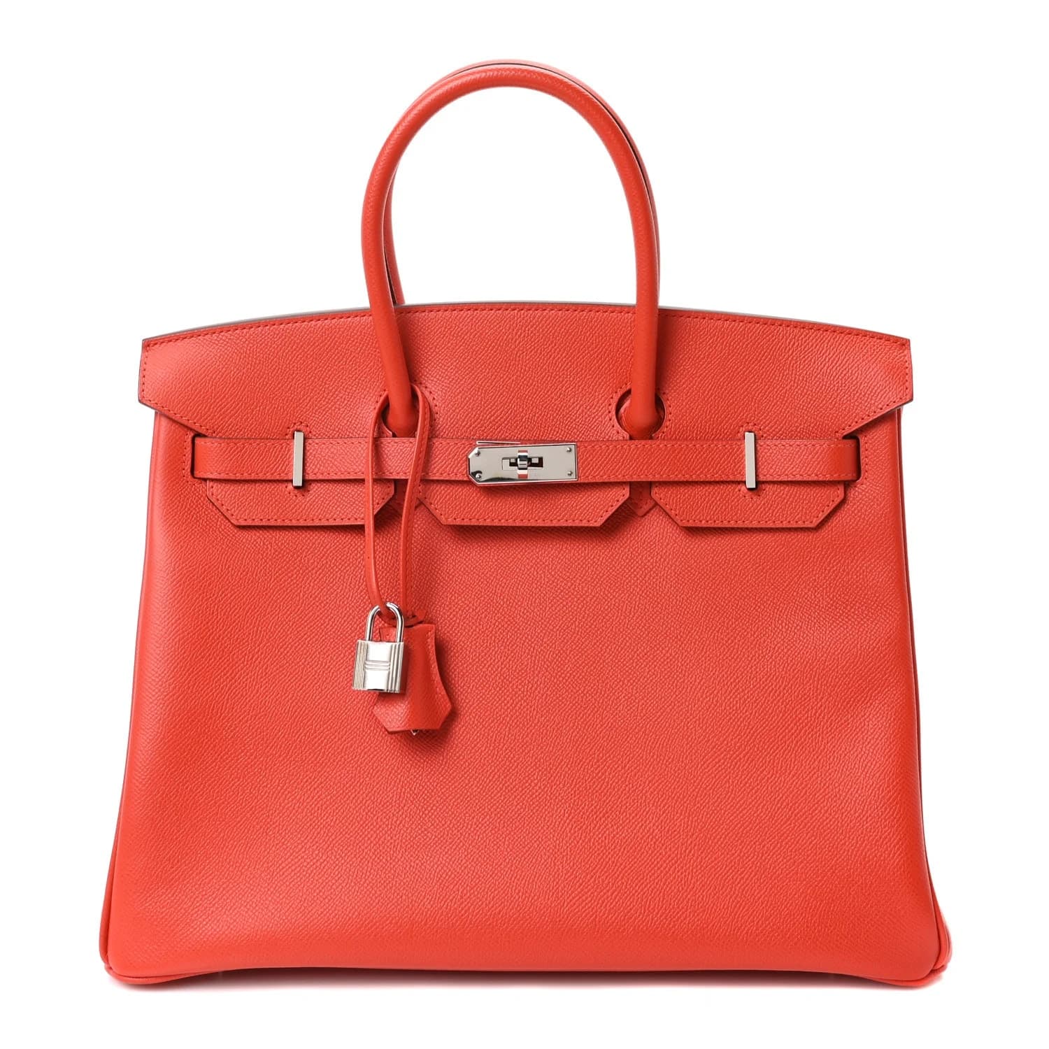 Birkin 35 Epsom Capucine Palladium