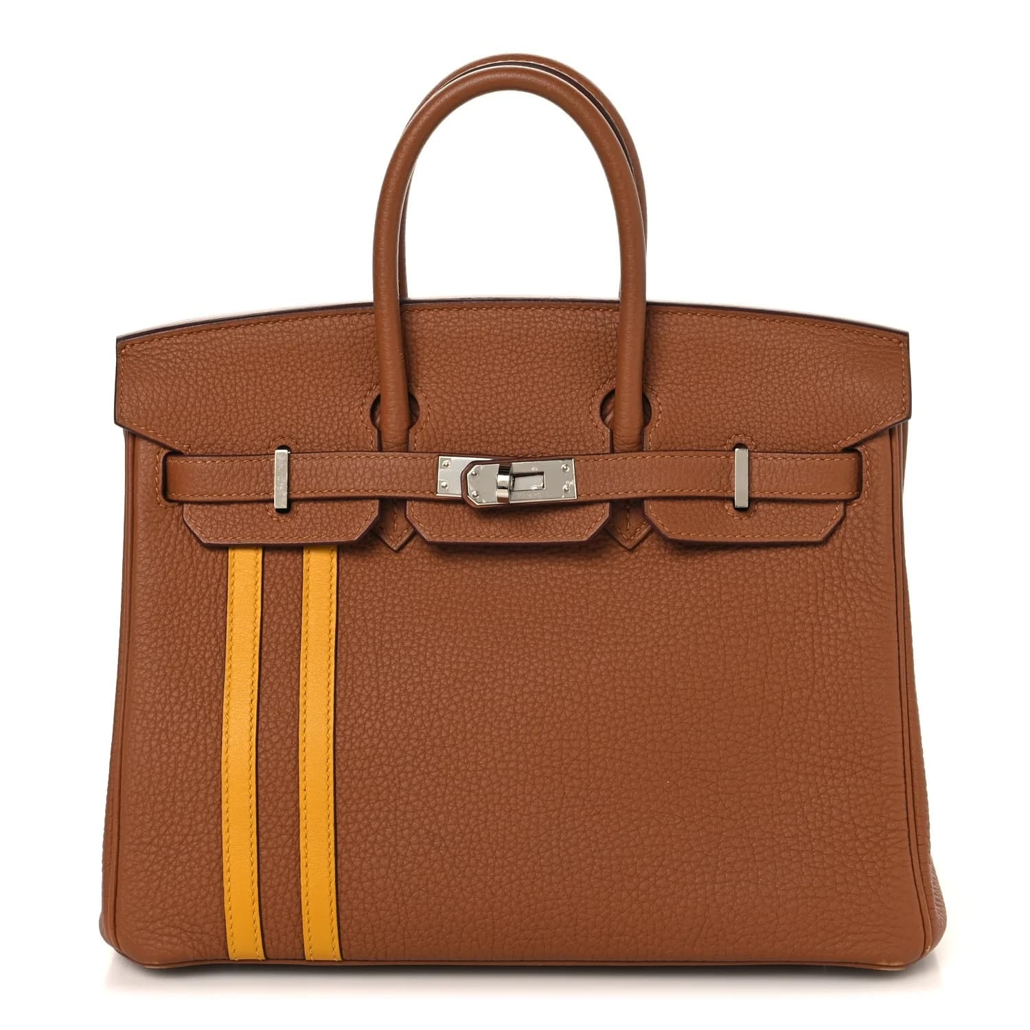 Birkin 25 Togo & Swift Gold/Ambre Palladium