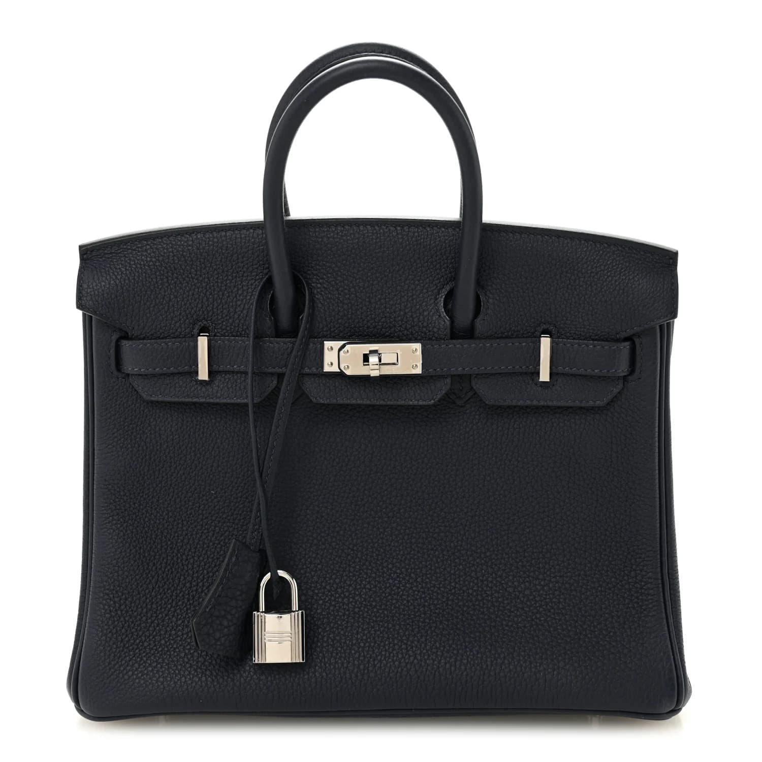 Birkin 25 Togo Bleu Nuit Palladium