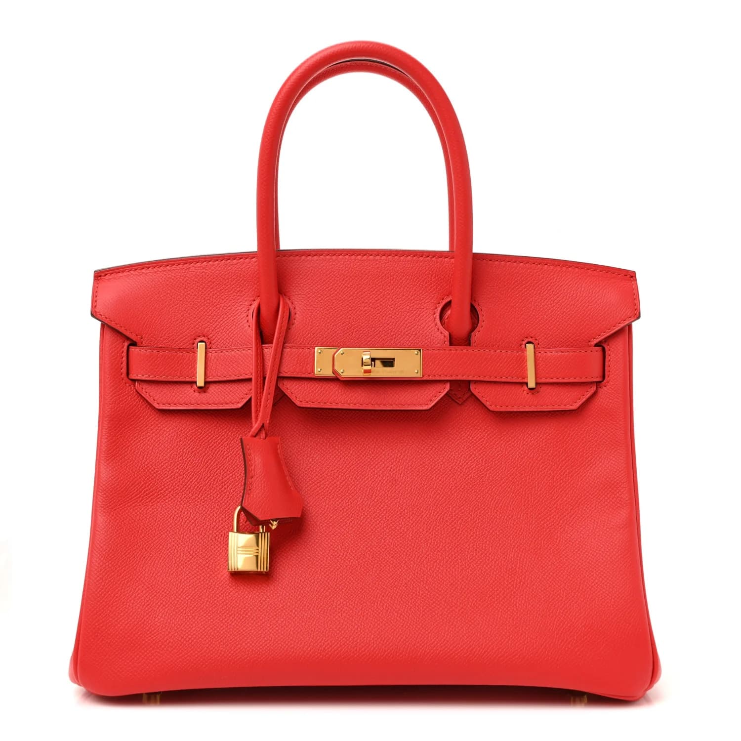 Birkin 30 Epsom Rouge Tomate Gold
