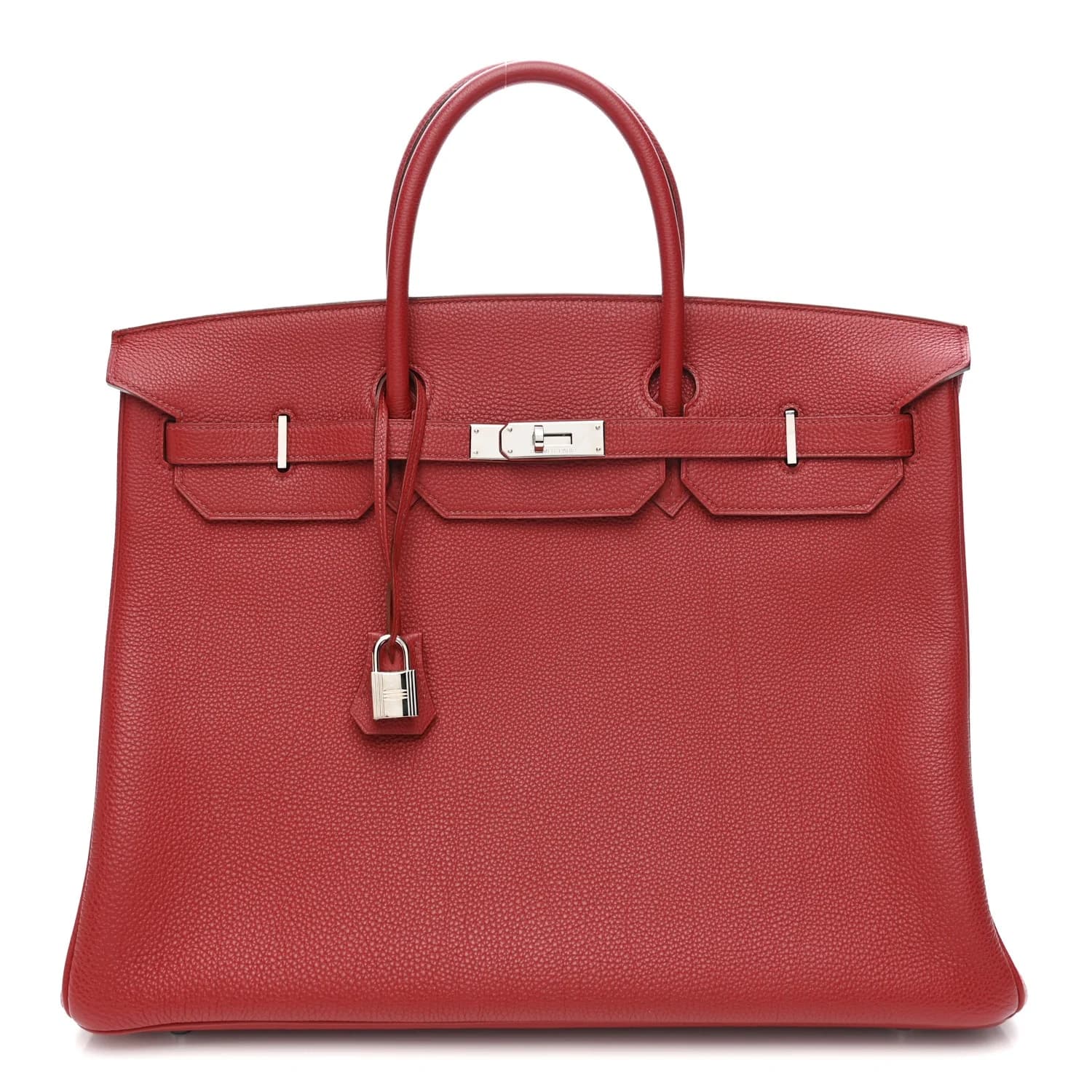 Birkin 40 Togo Vermillion Palladium