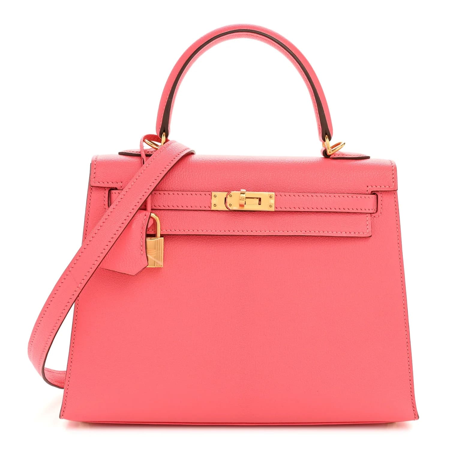 Kelly 25 Chevre Chandra Rose Azalee Gold