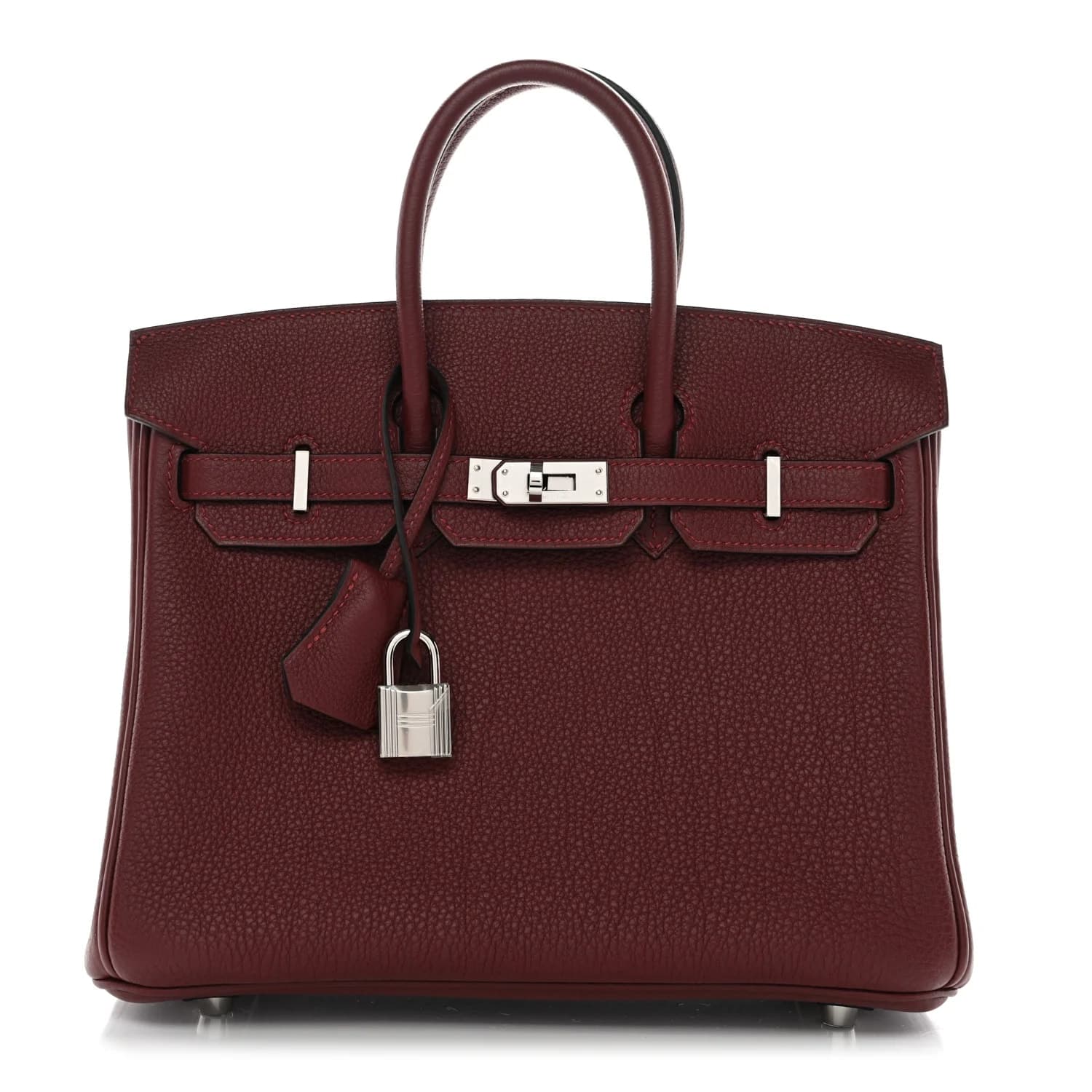 Birkin 25 Togo Rouge H Palladium