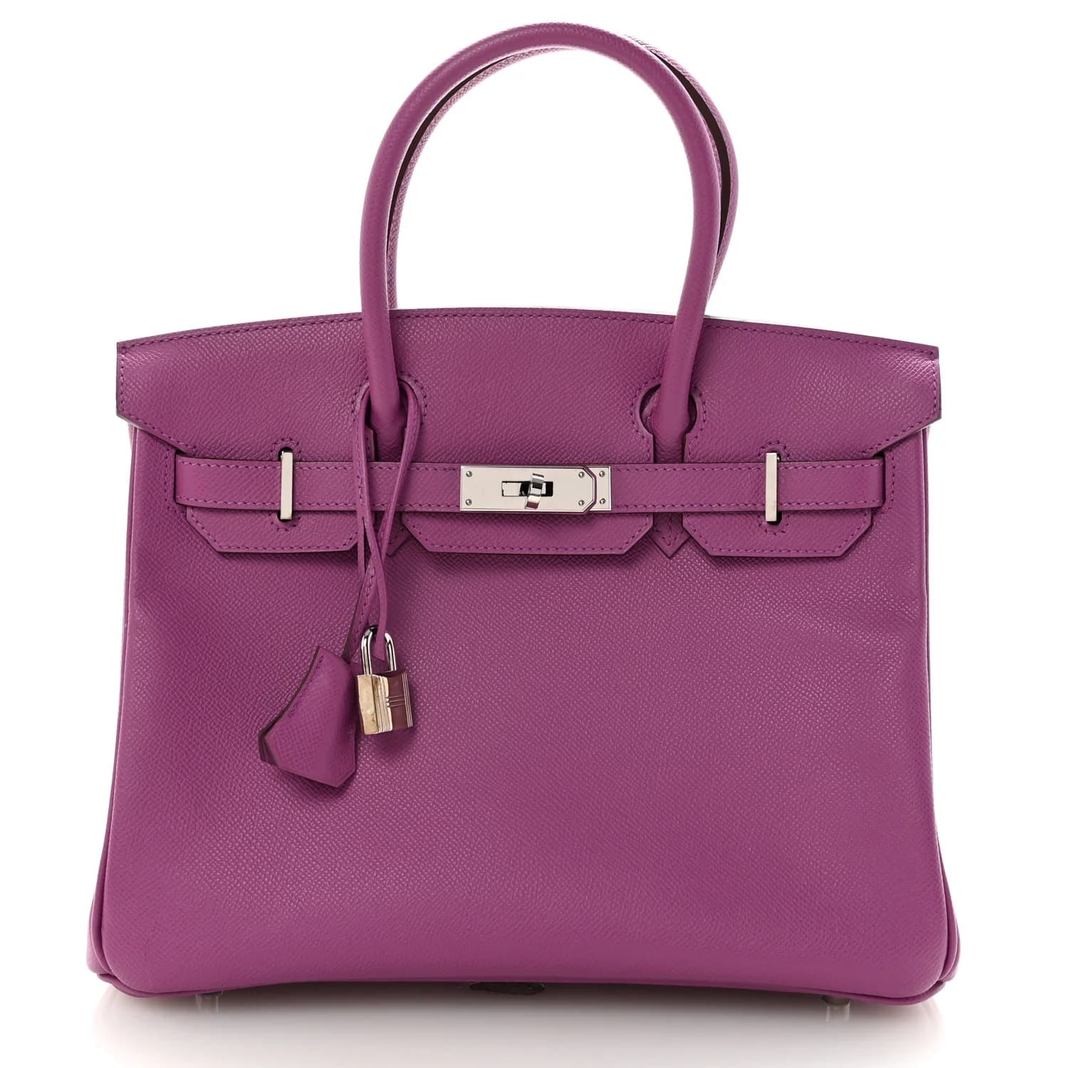 Birkin 30 Epsom Cyclamen Palladium