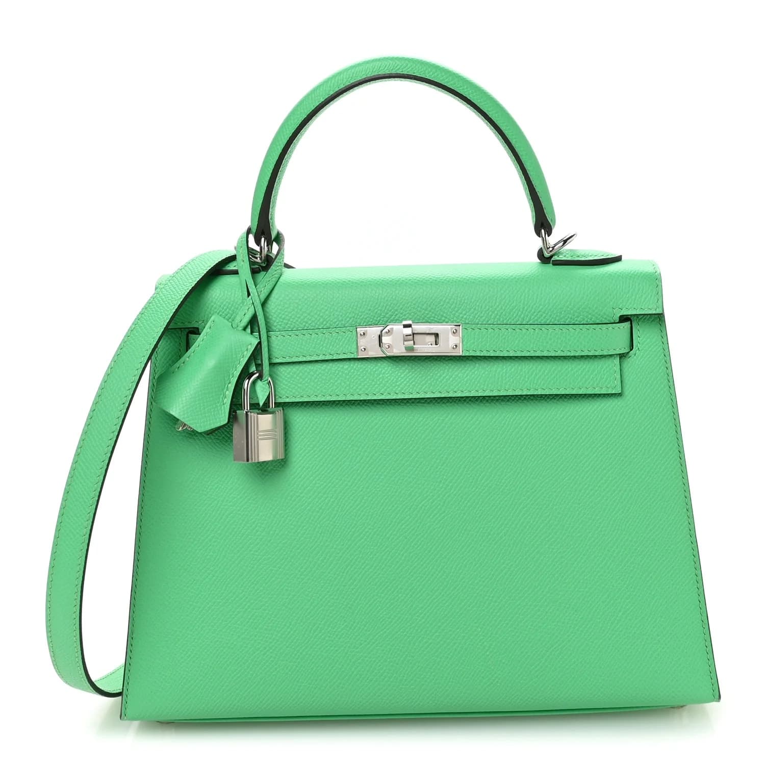 Kelly 25 Epsom Vert Comics Palladium