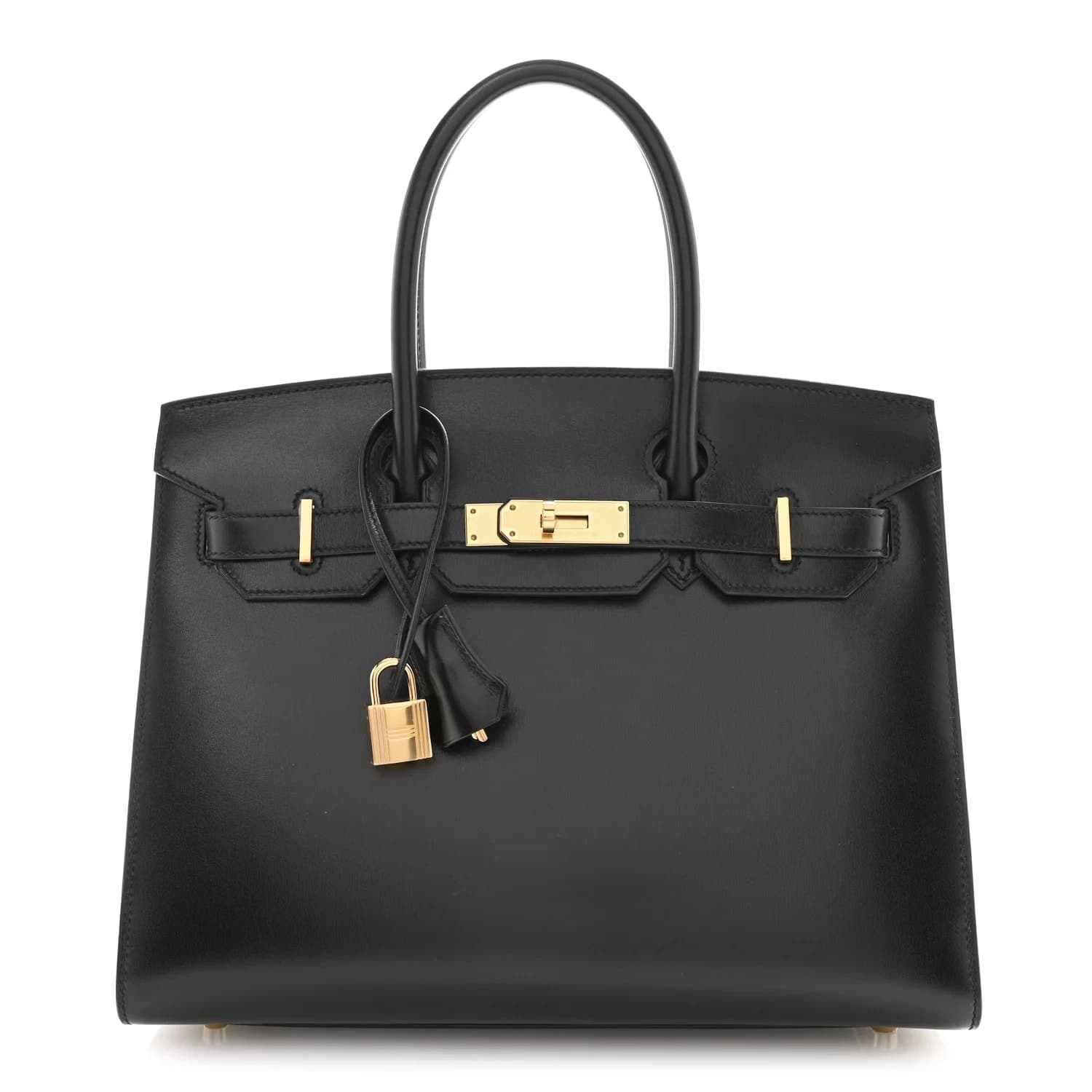 Birkin 30 Box Black Gold