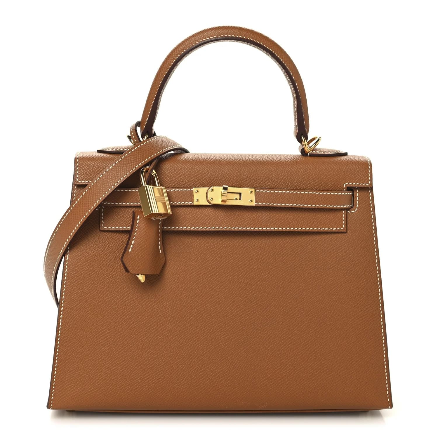 Kelly 25 Epsom Gold Gold