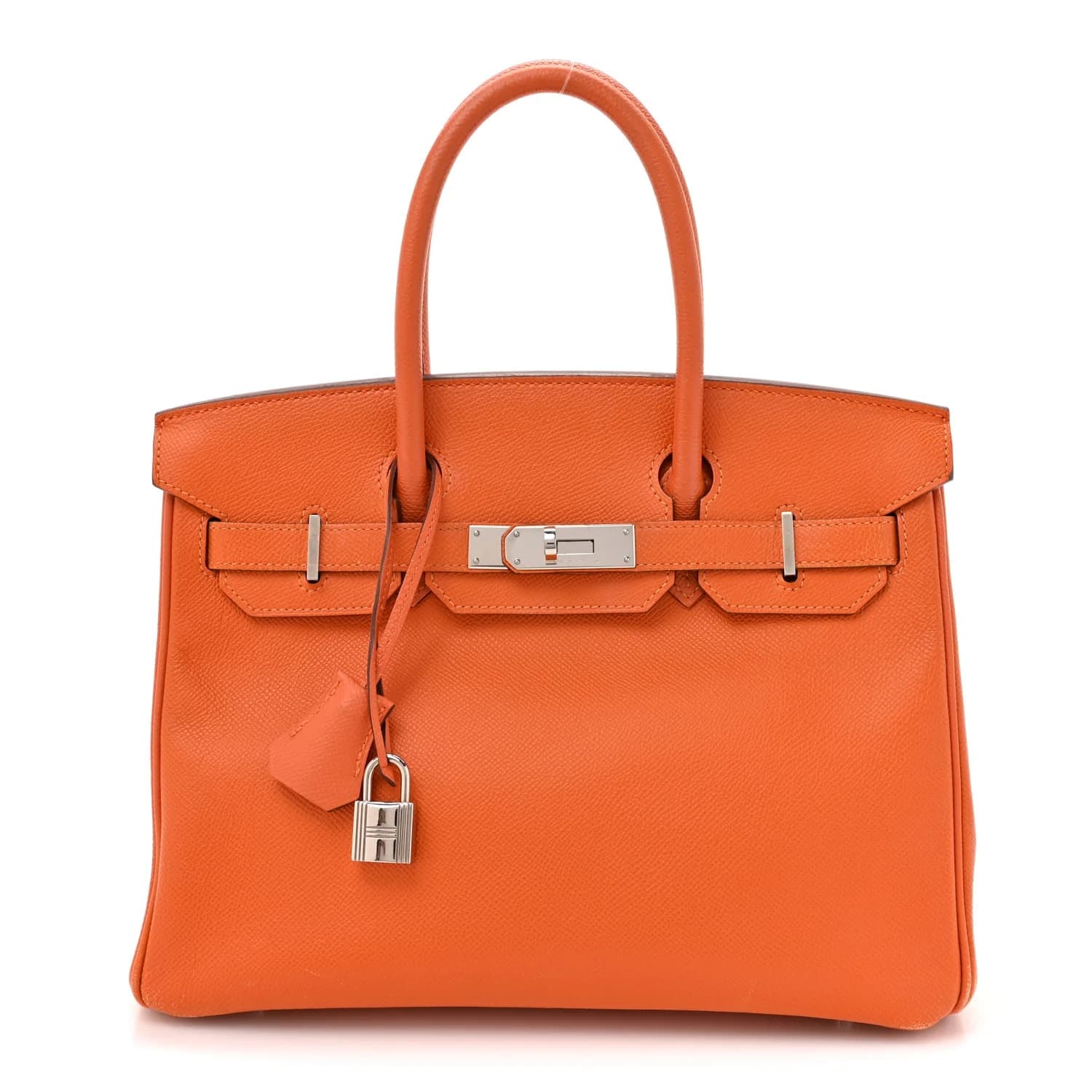 Birkin 30 Epsom Orange Palladium