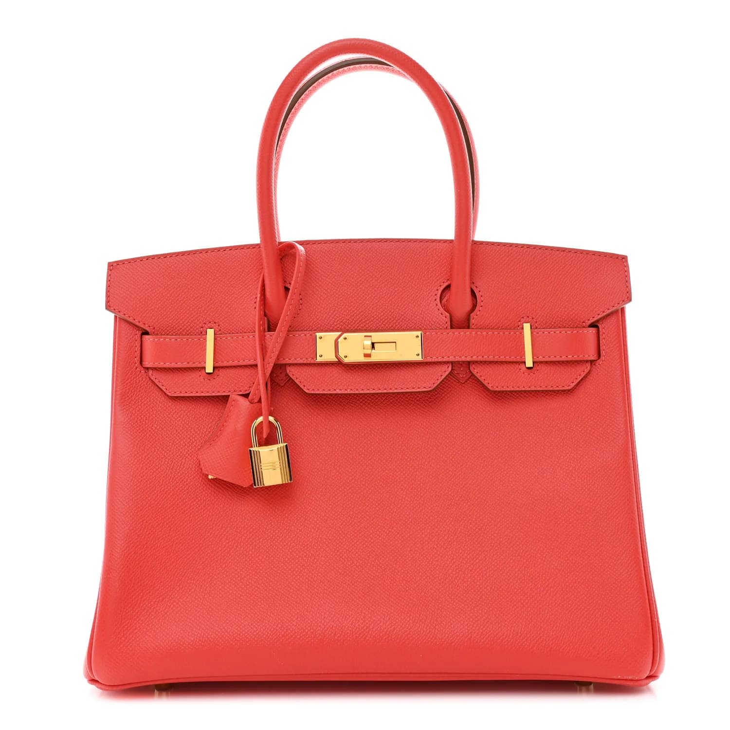 Birkin 30 Epsom Rose Jaipur Gold