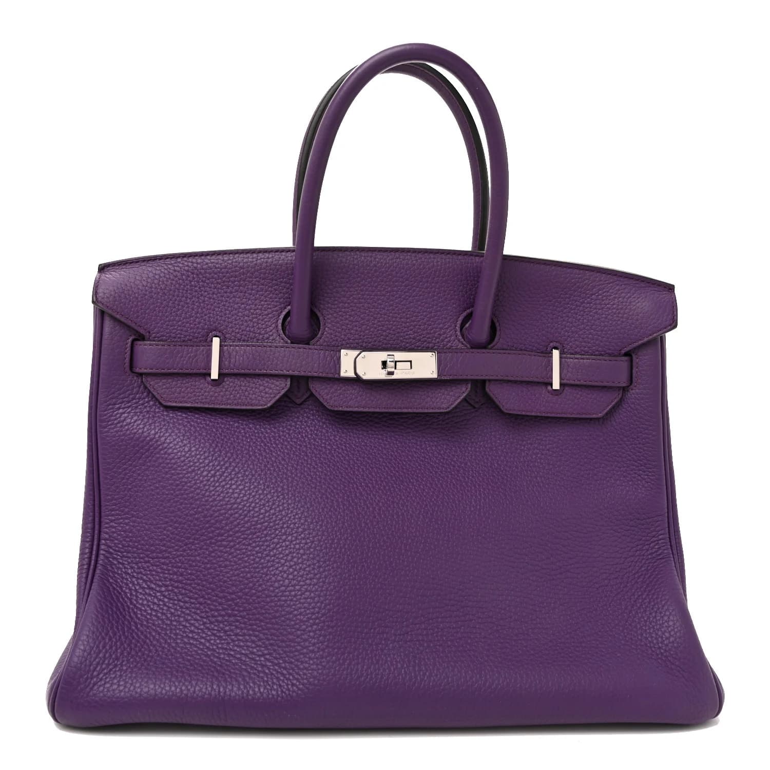 Birkin 35 Clemence Ultraviolet Palladium