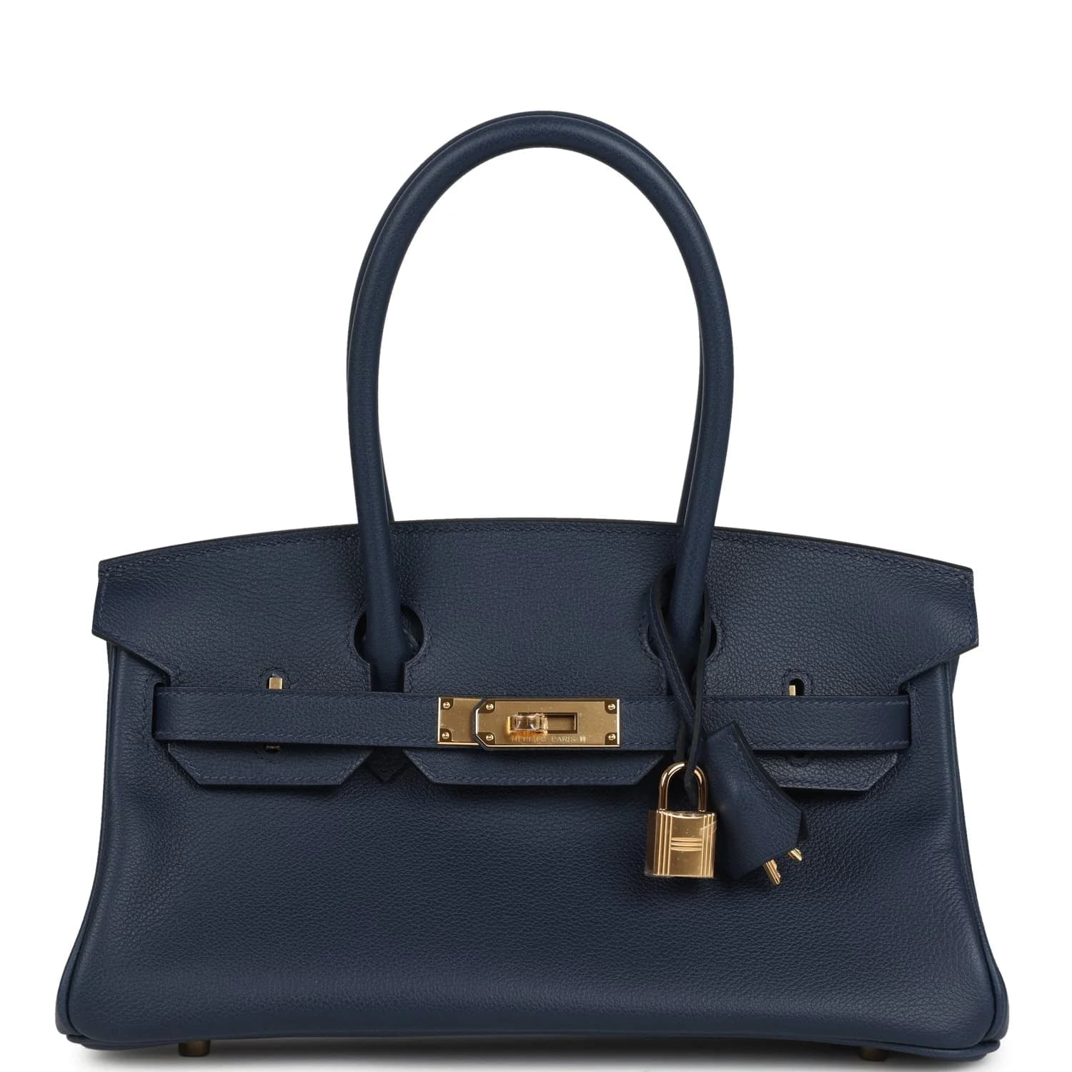 Shoulder Birkin Light 29 Evercolor Bleu Abysse Gold