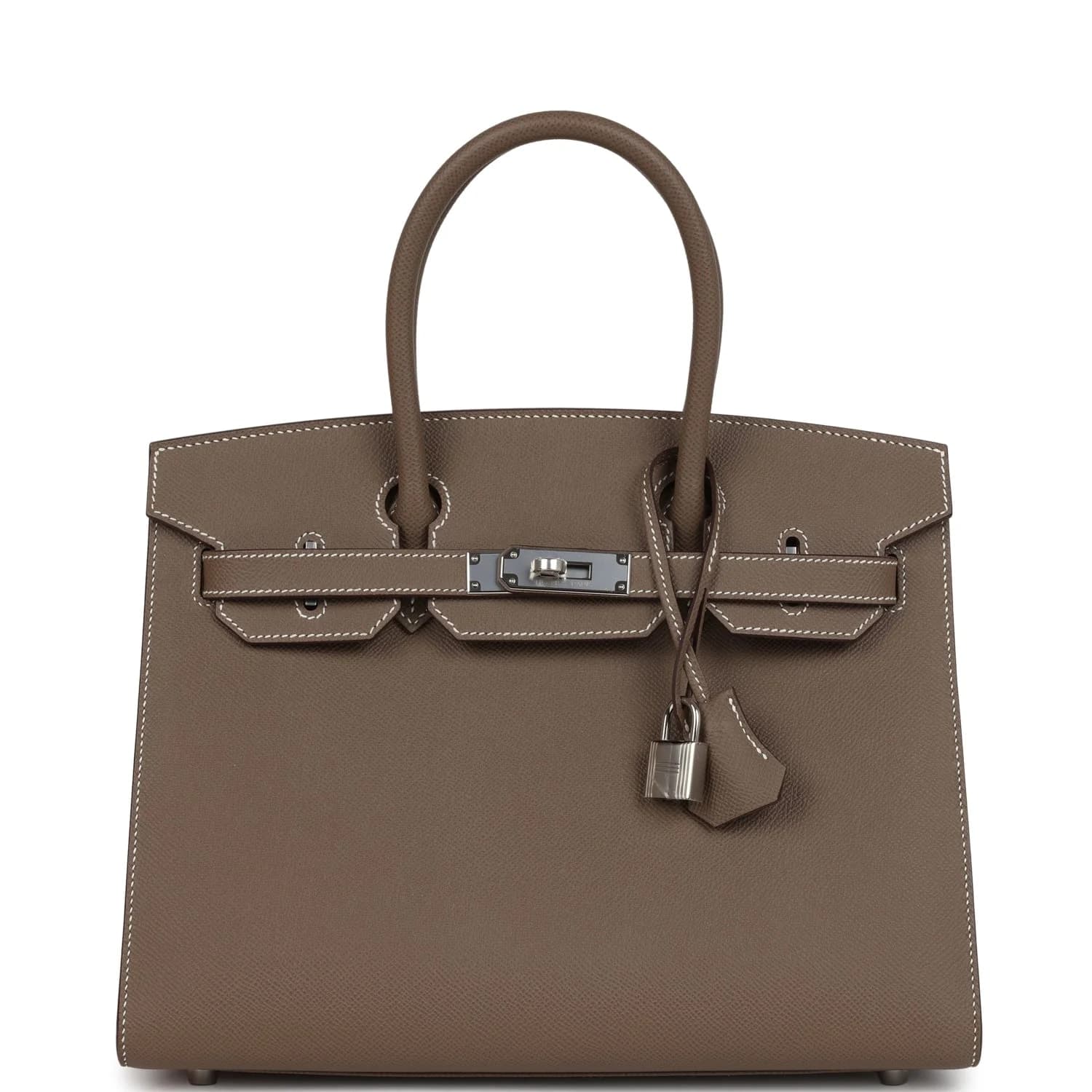 Birkin 30 Epsom Etoupe Palladium