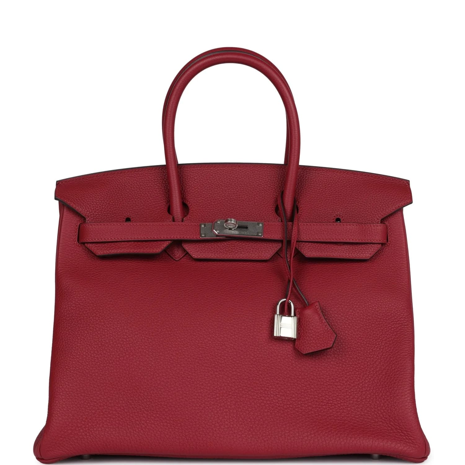 Birkin 35 Togo Rouge Grenat Palladium