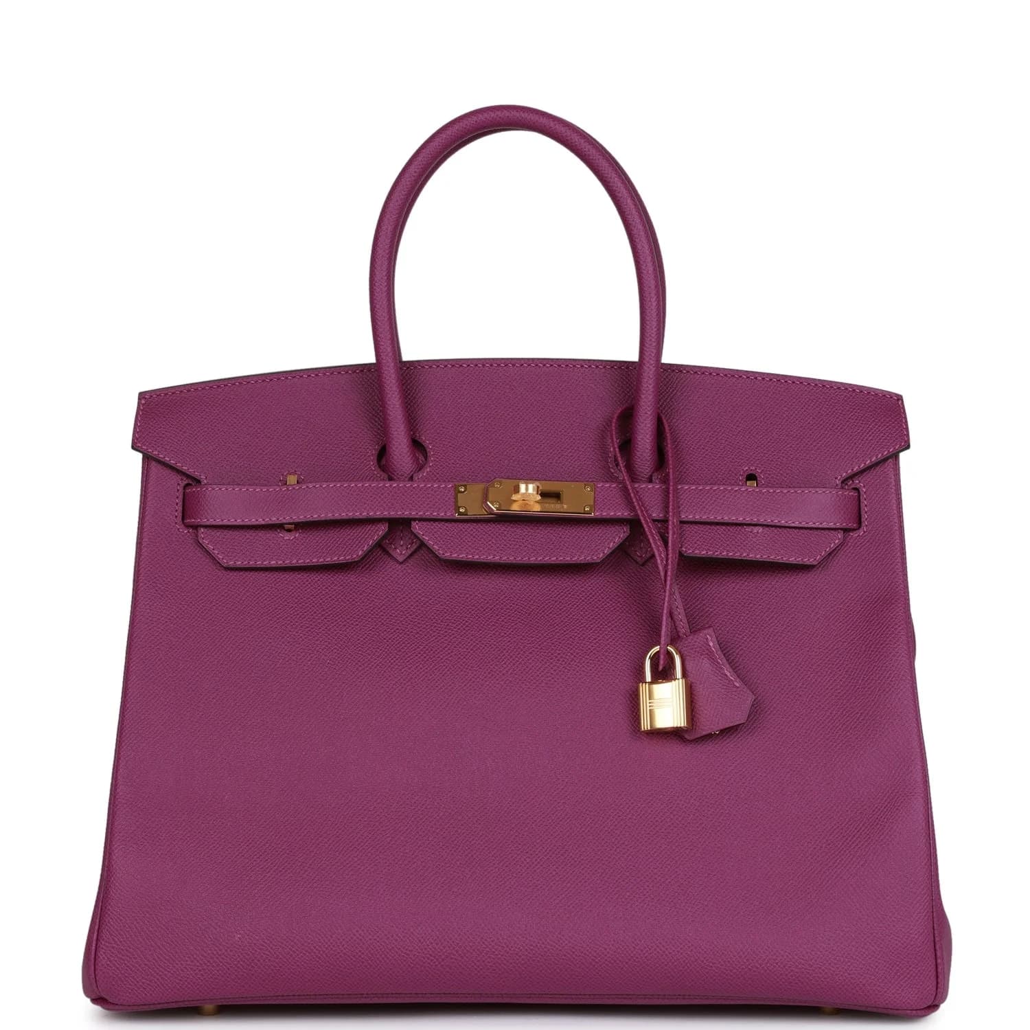 Birkin 35 Epsom Anemone Gold