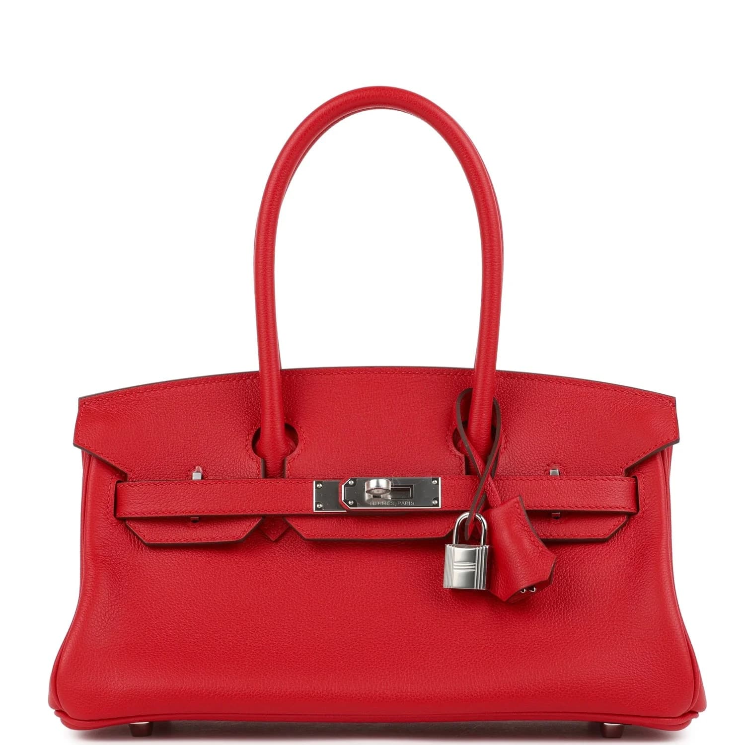 Shoulder Birkin Light 29 Evercolor Rouge Radieux Palladium