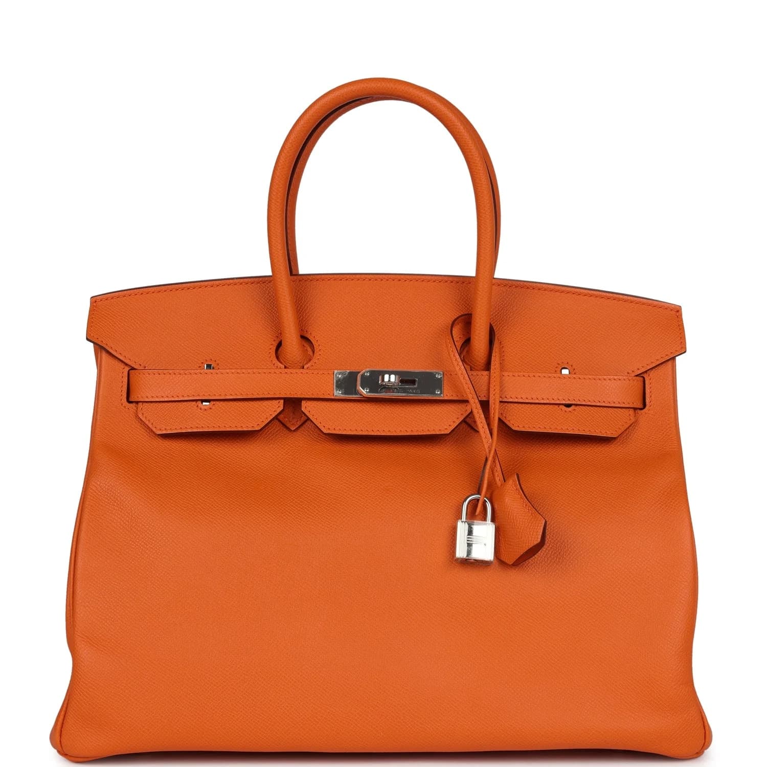 Birkin 35 Epsom Orange Palladium