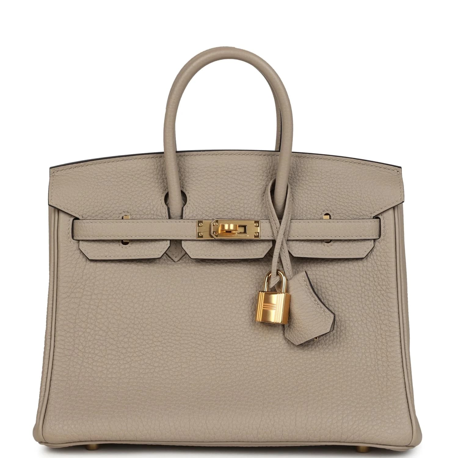 Birkin 25 Togo Gris Tourterelle Gold