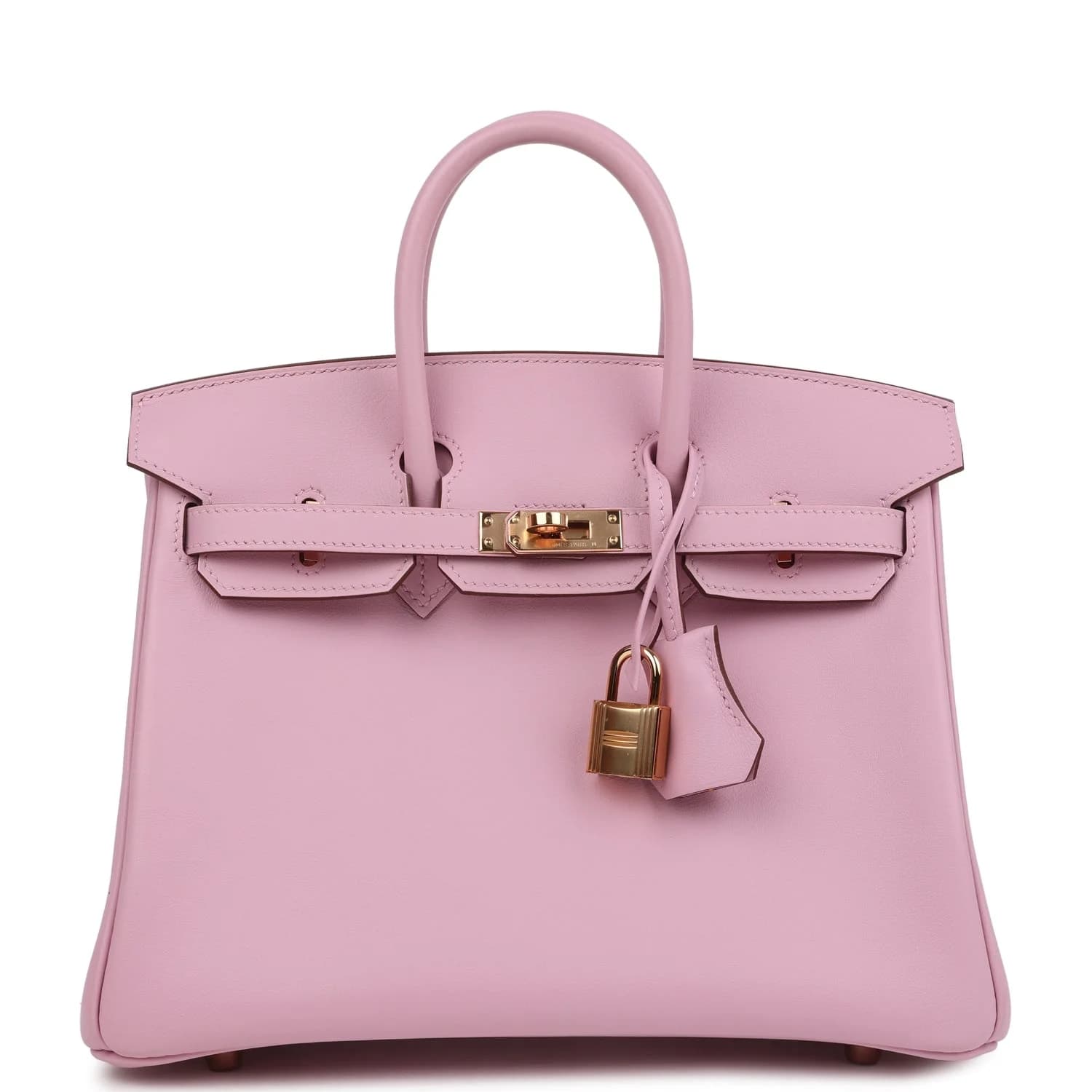 Birkin 25 Swift Mauve Sylvestre Rose Gold
