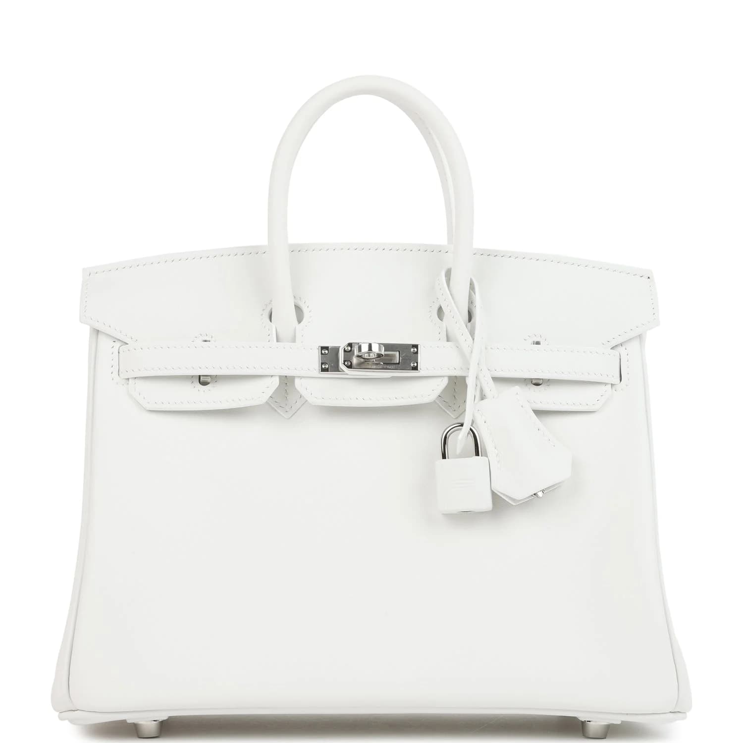 Birkin 25 Swift New White Palladium
