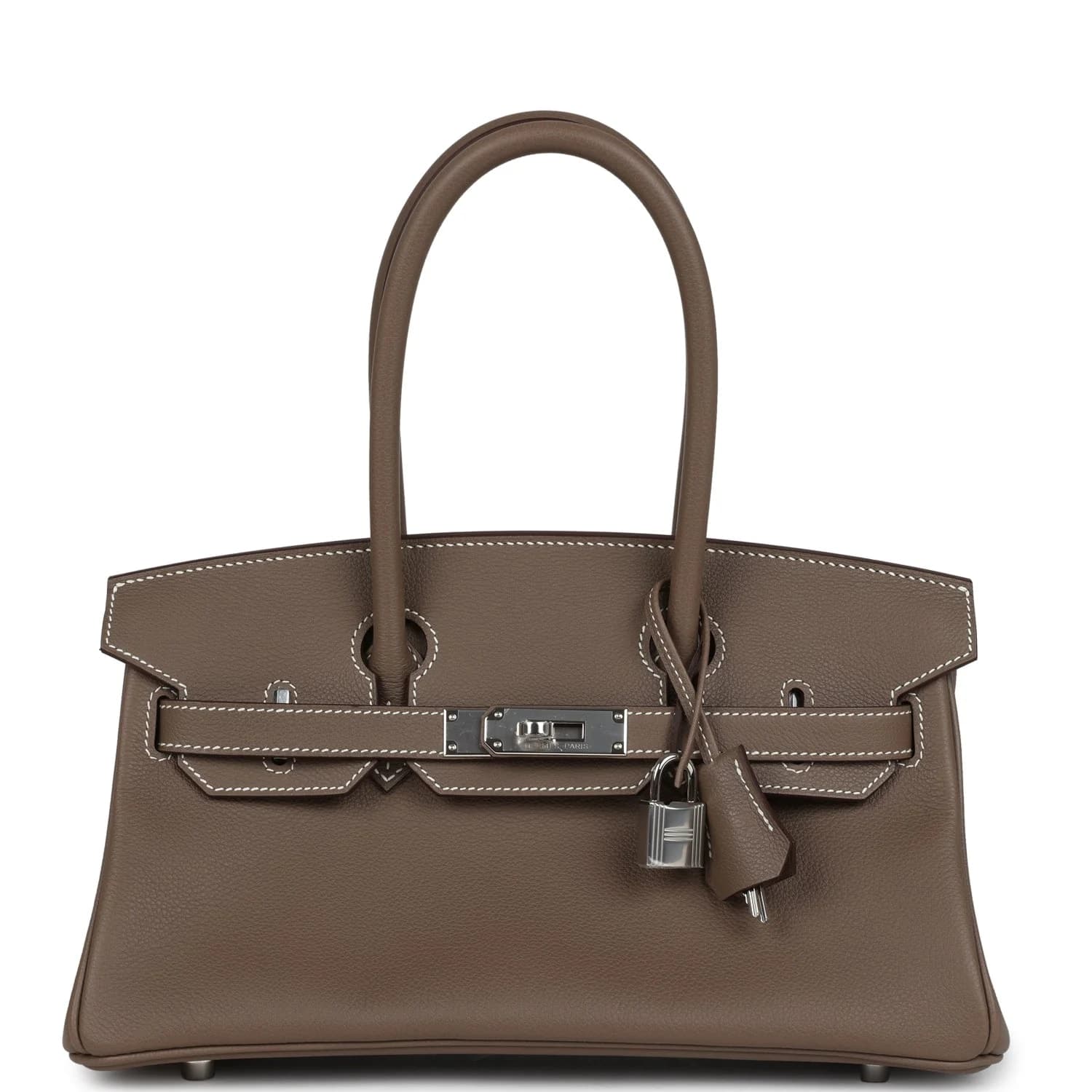 Shoulder Birkin Light 29 Evercolor Etoupe Palladium