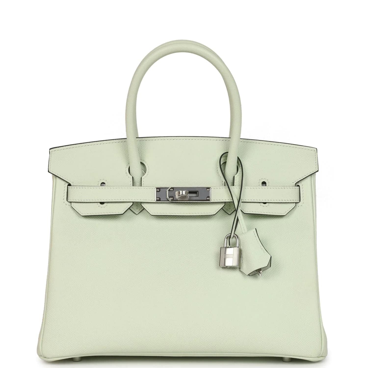 Birkin 30 Epsom Vert Fizz Palladium