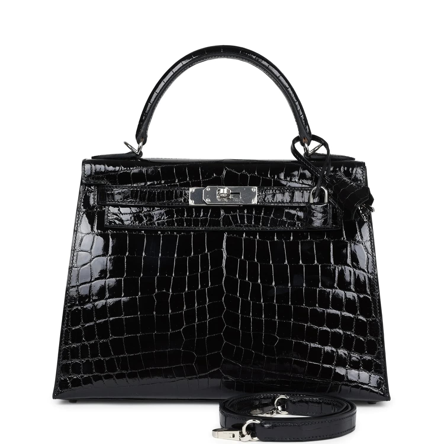 Kelly 28 Shiny Crocodile Niloticus Black Palladium
