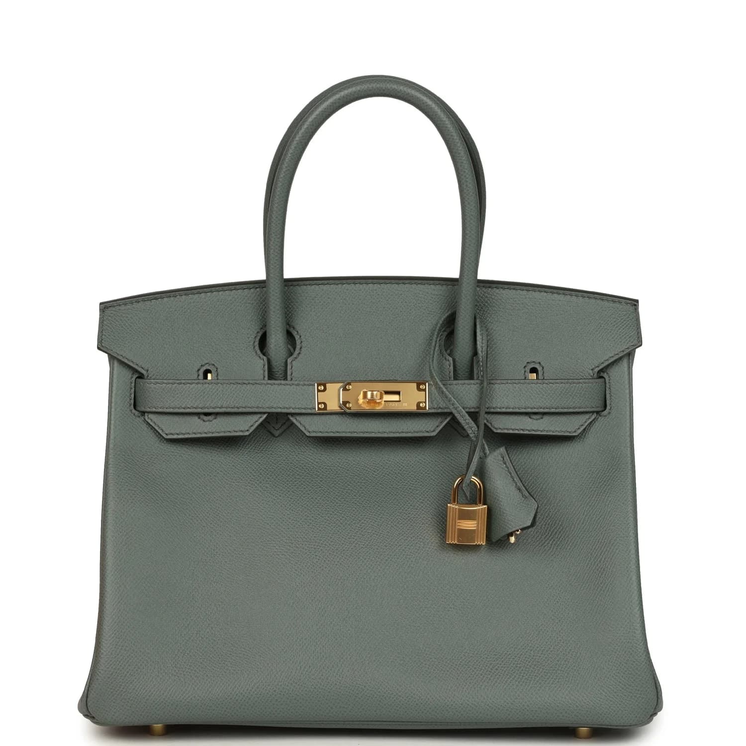 Birkin 30 Epsom Vert Amande Gold