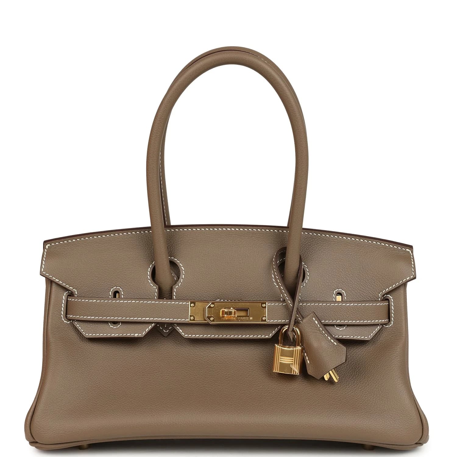 Shoulder Birkin Light 29 Evercolor Etoupe Gold