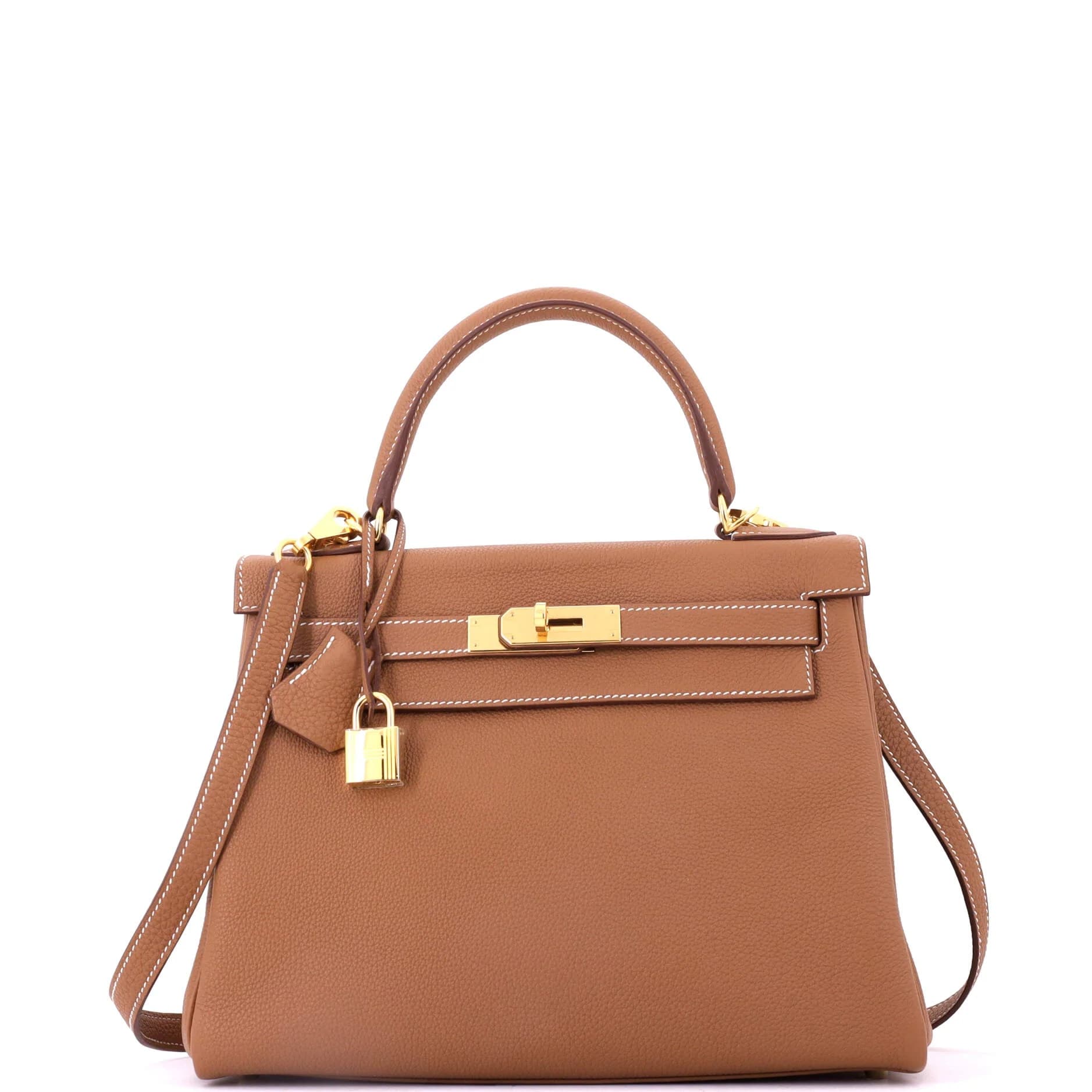 Kelly 28 Togo Gold Gold