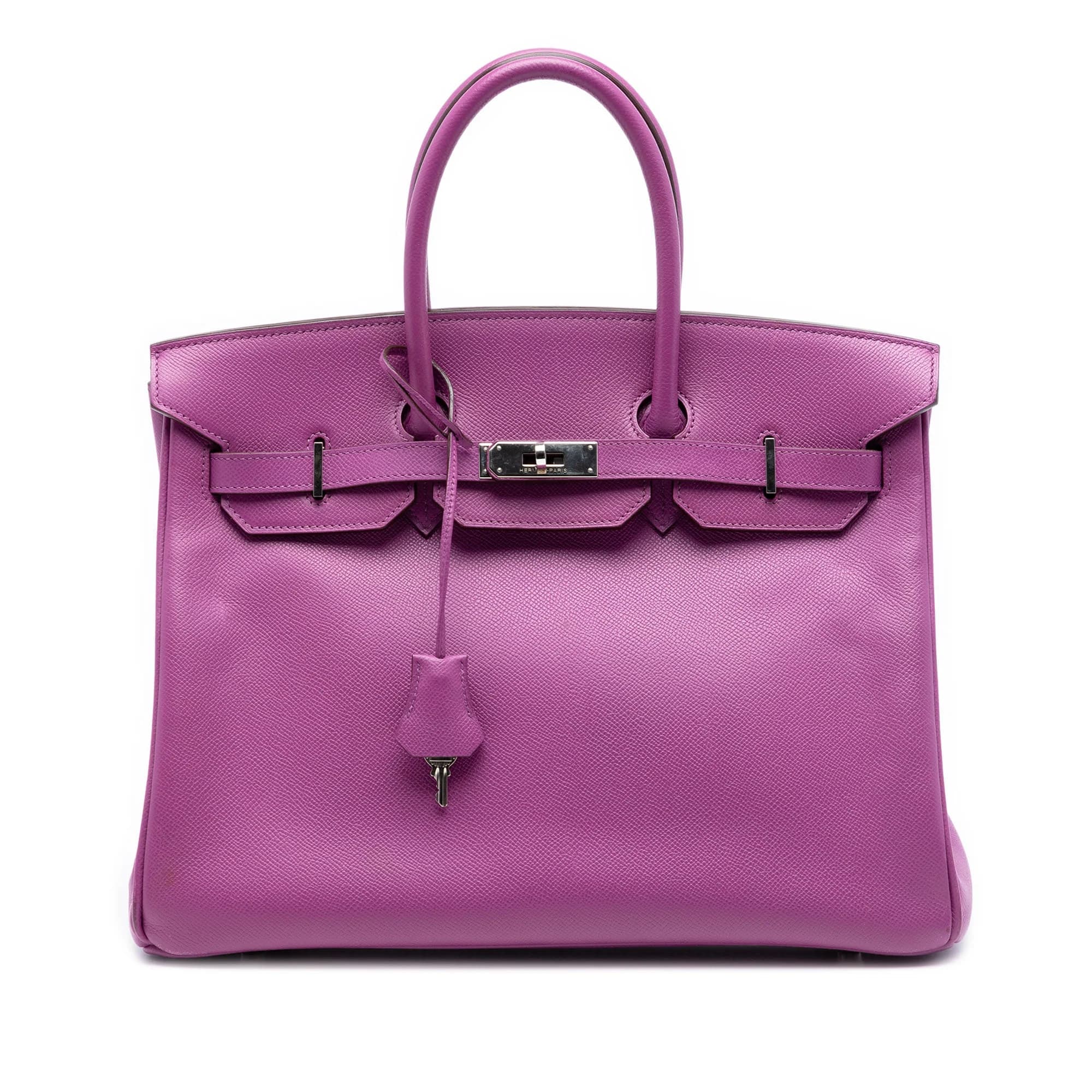 Birkin 35 Epsom Purple Palladium