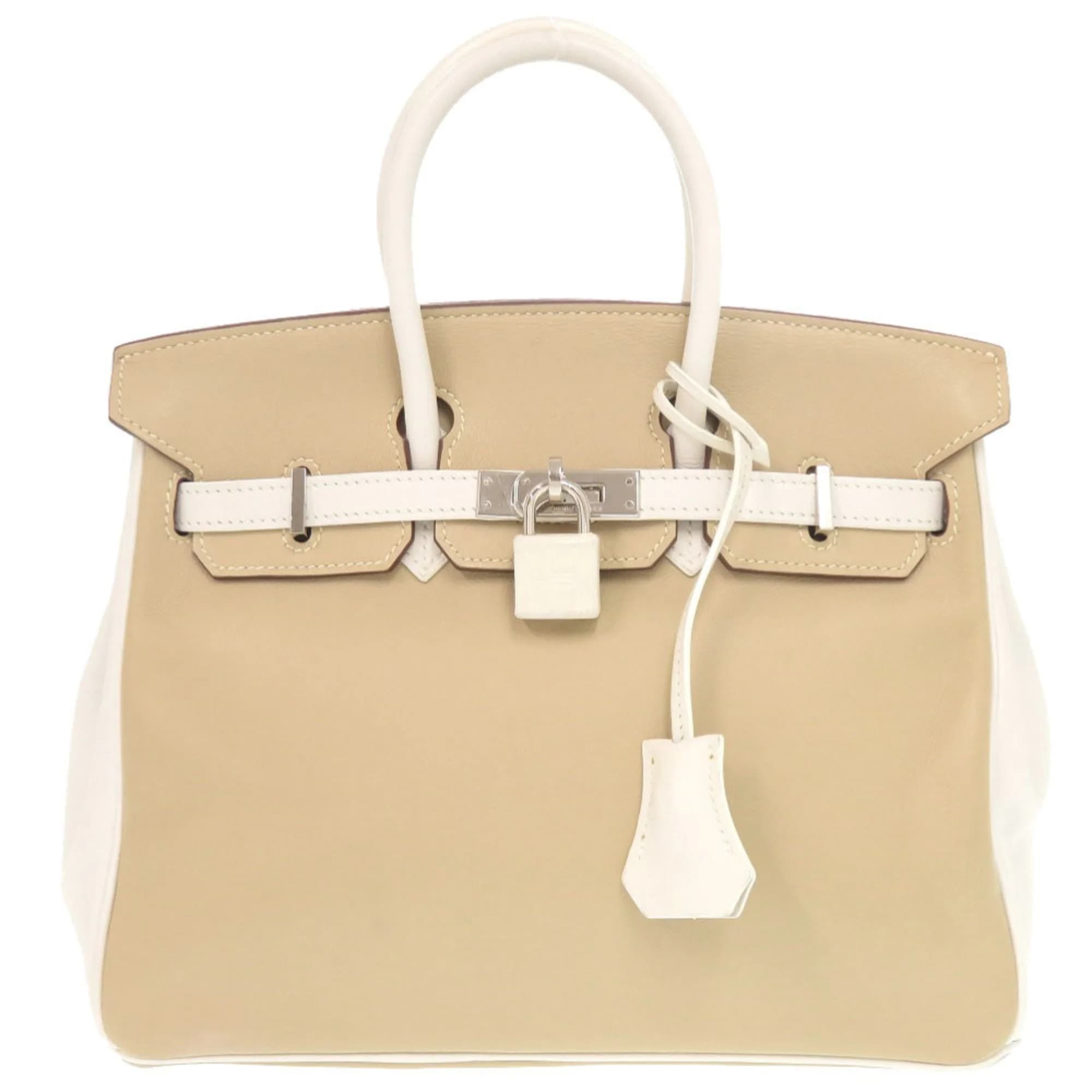 Birkin 25 Epsom Beige Palladium