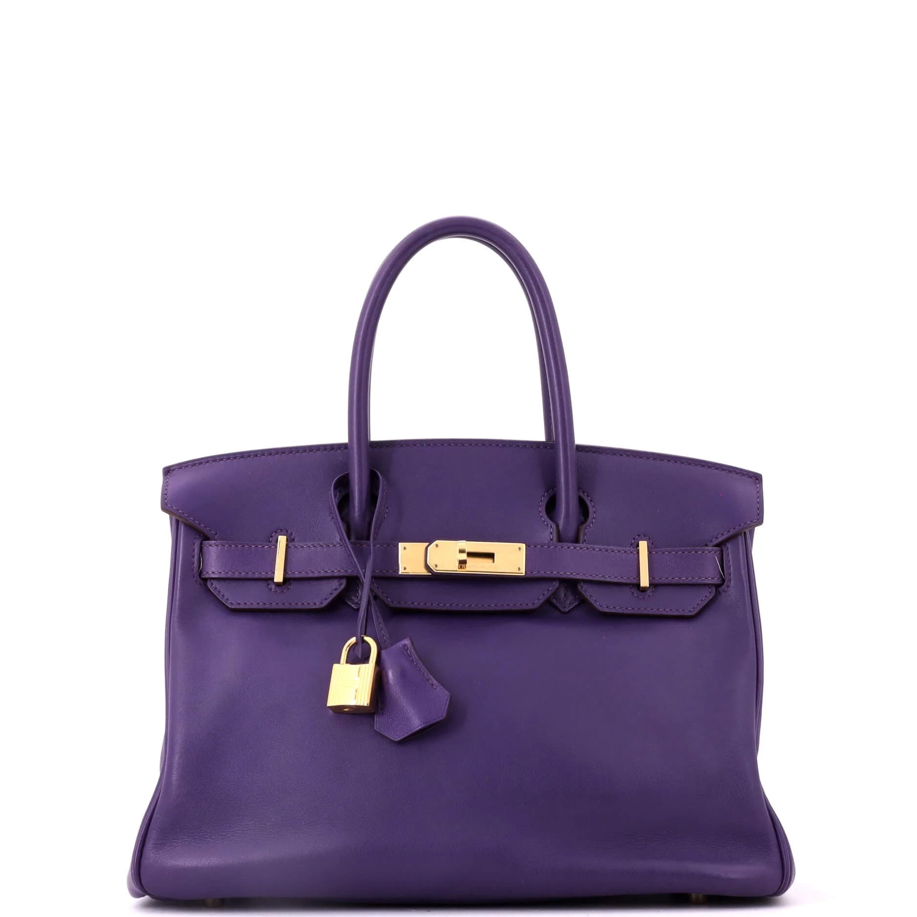 Birkin 30 Swift Ultraviolet Gold