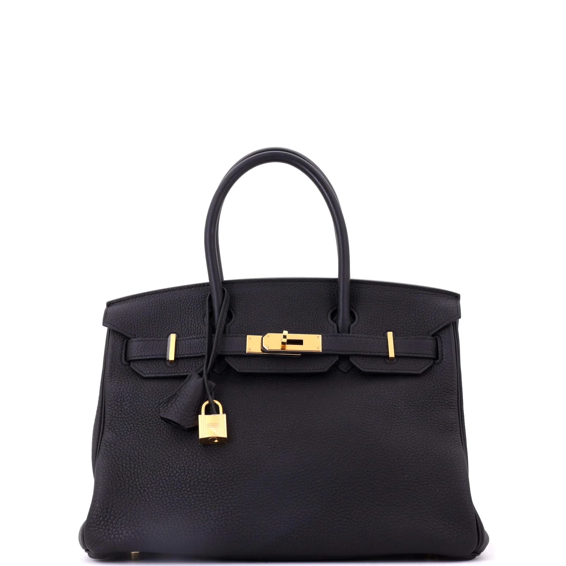 Birkin 30 Togo Noir Gold