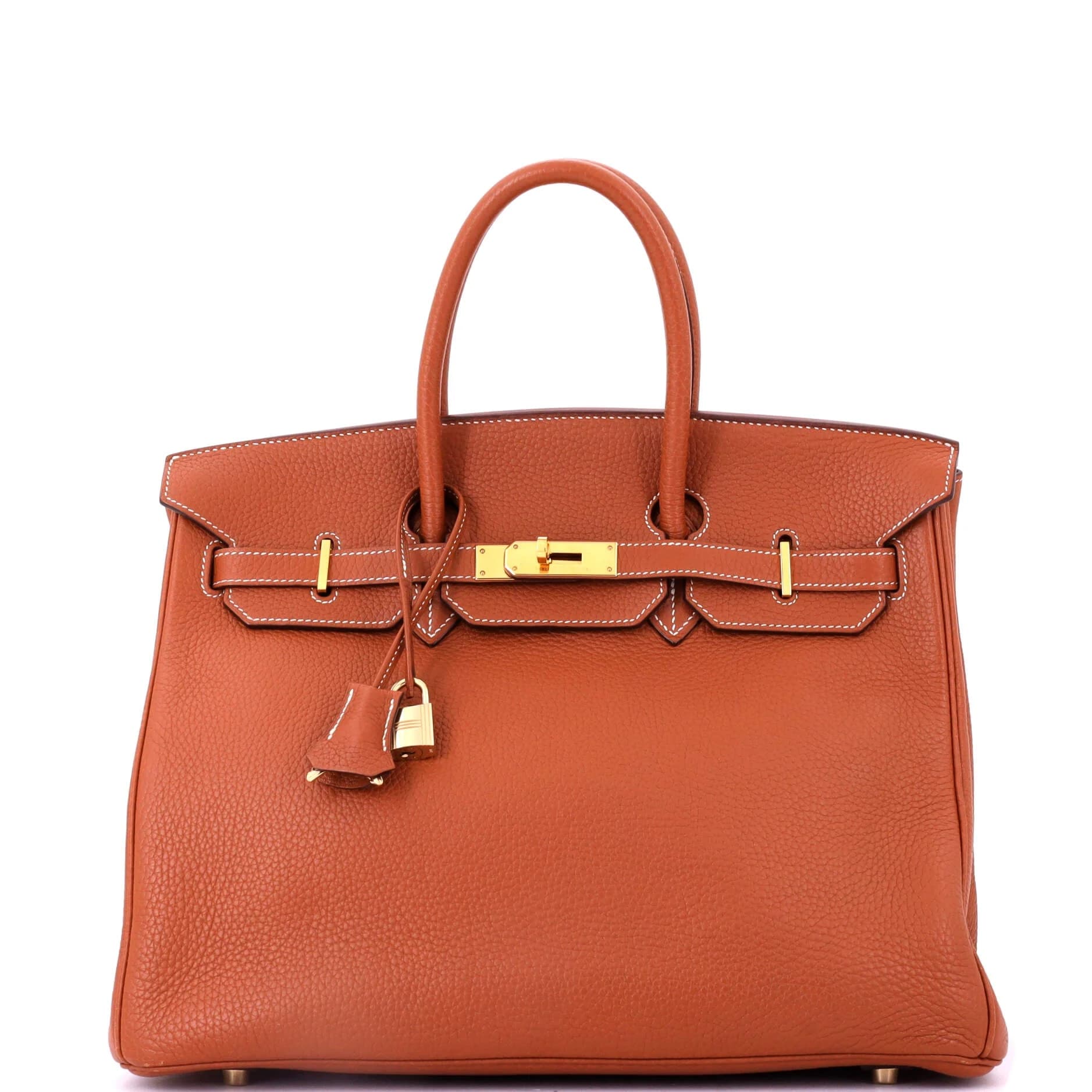Birkin 35 Clemence Etrusque Gold