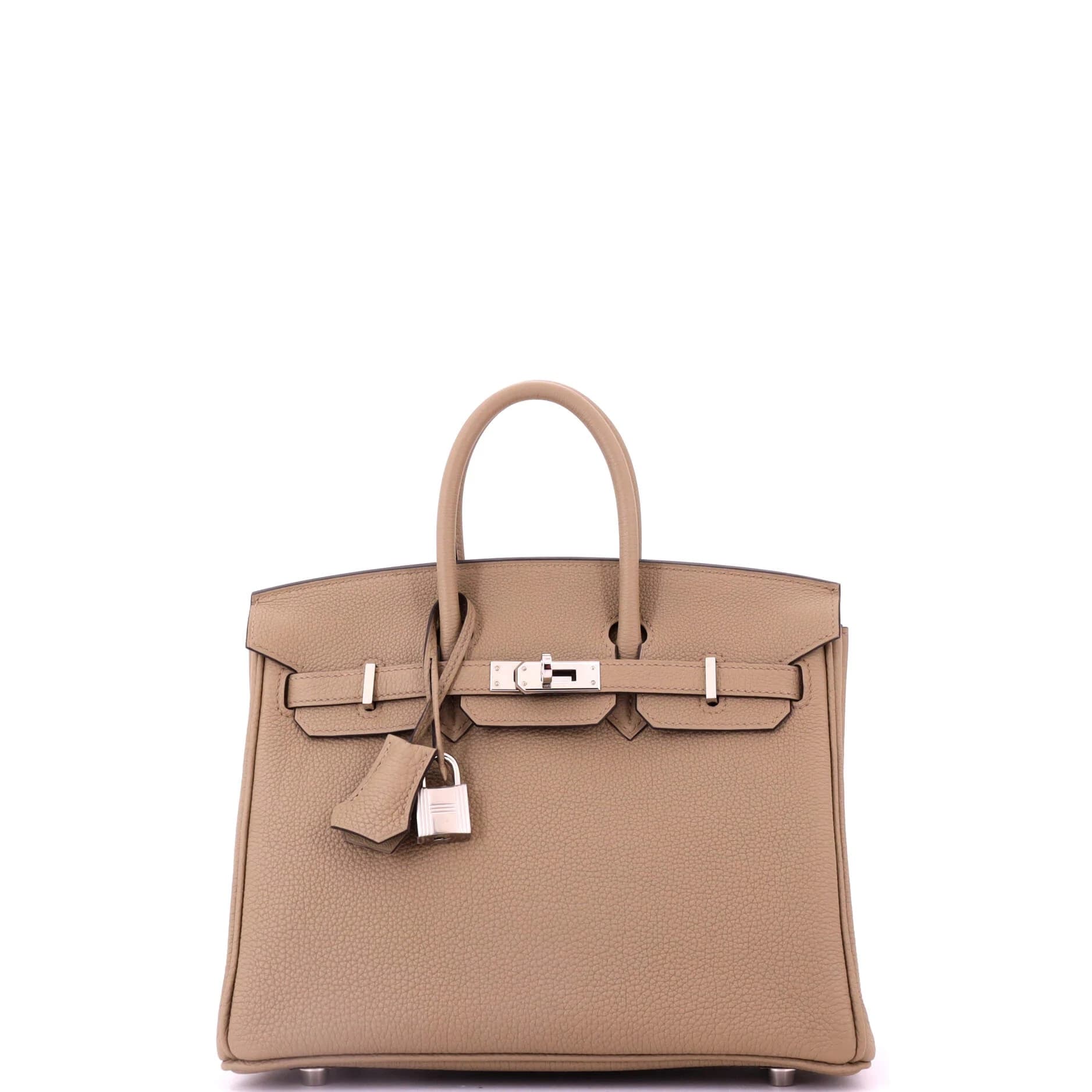 Birkin 25 Togo Beige Marfa Palladium