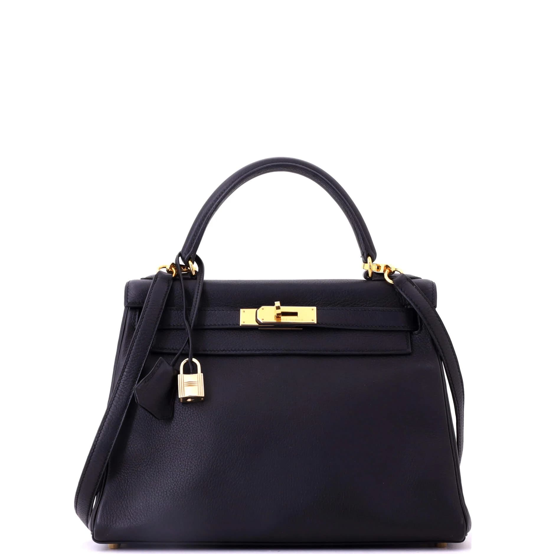 Kelly 28 Clemence Noir Gold