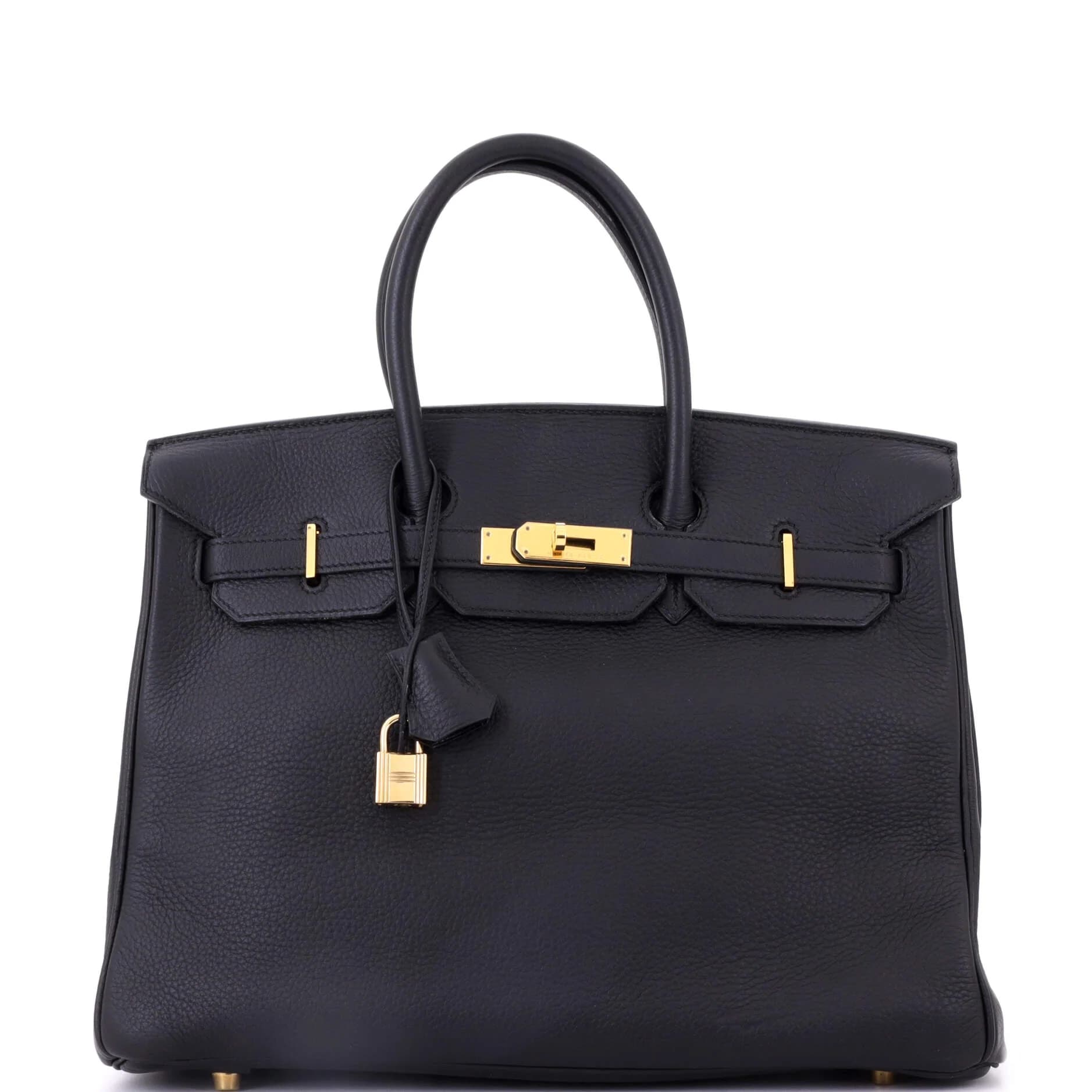 Birkin 35 Togo Noir Gold