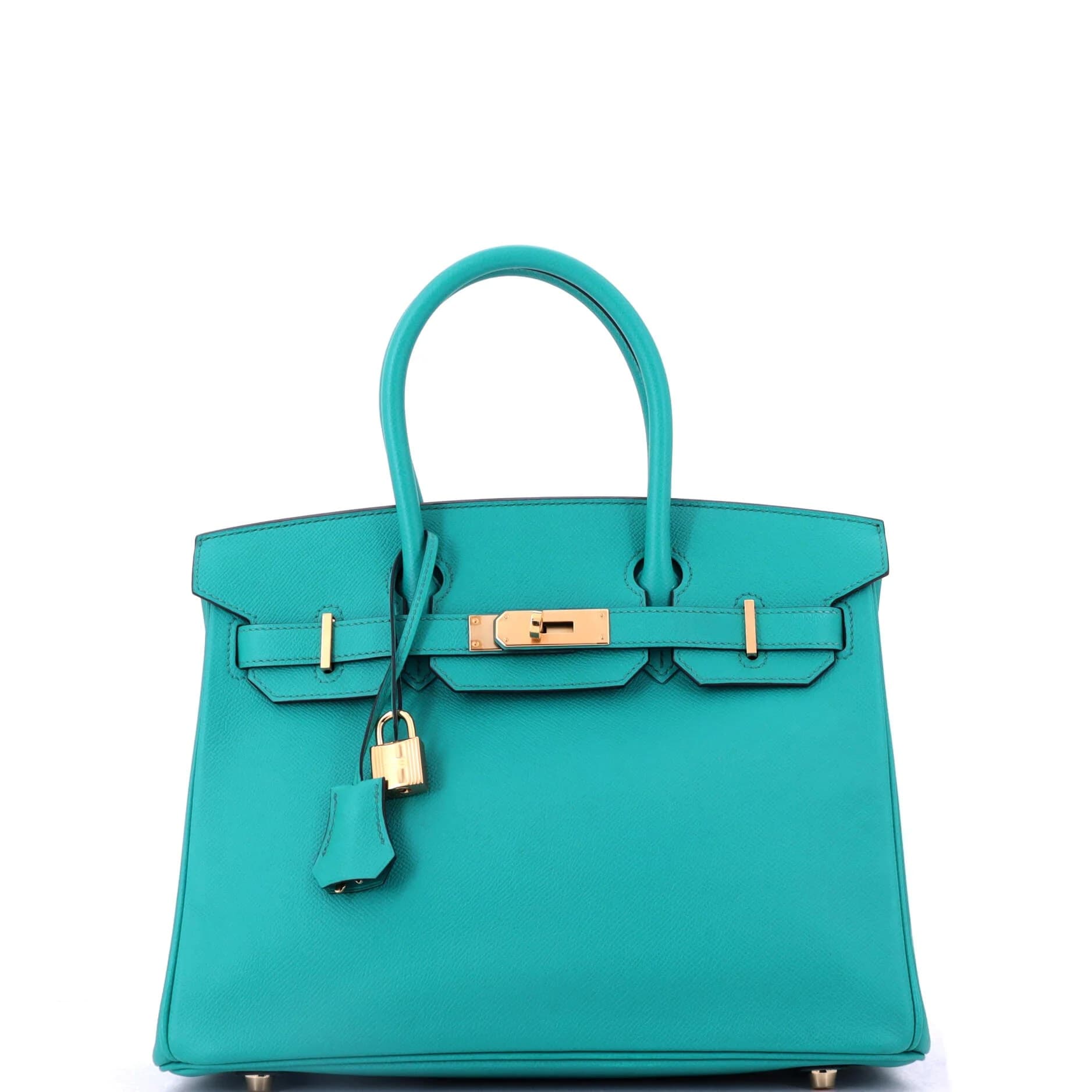 Birkin 30 Epsom Bleu Paon Gold