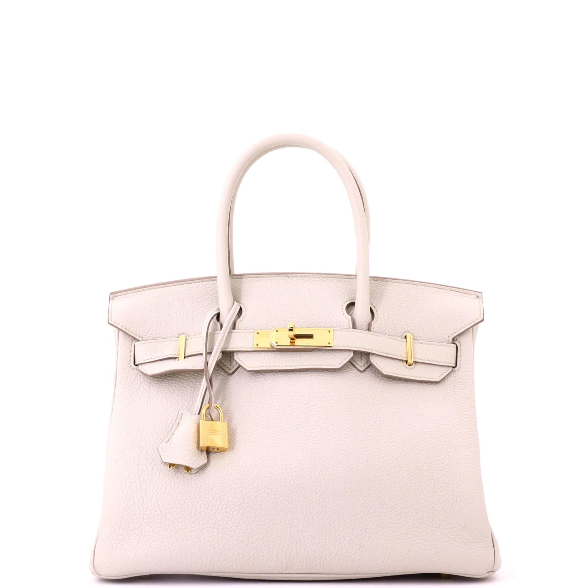 Birkin 30 Light Togo Béton Gold