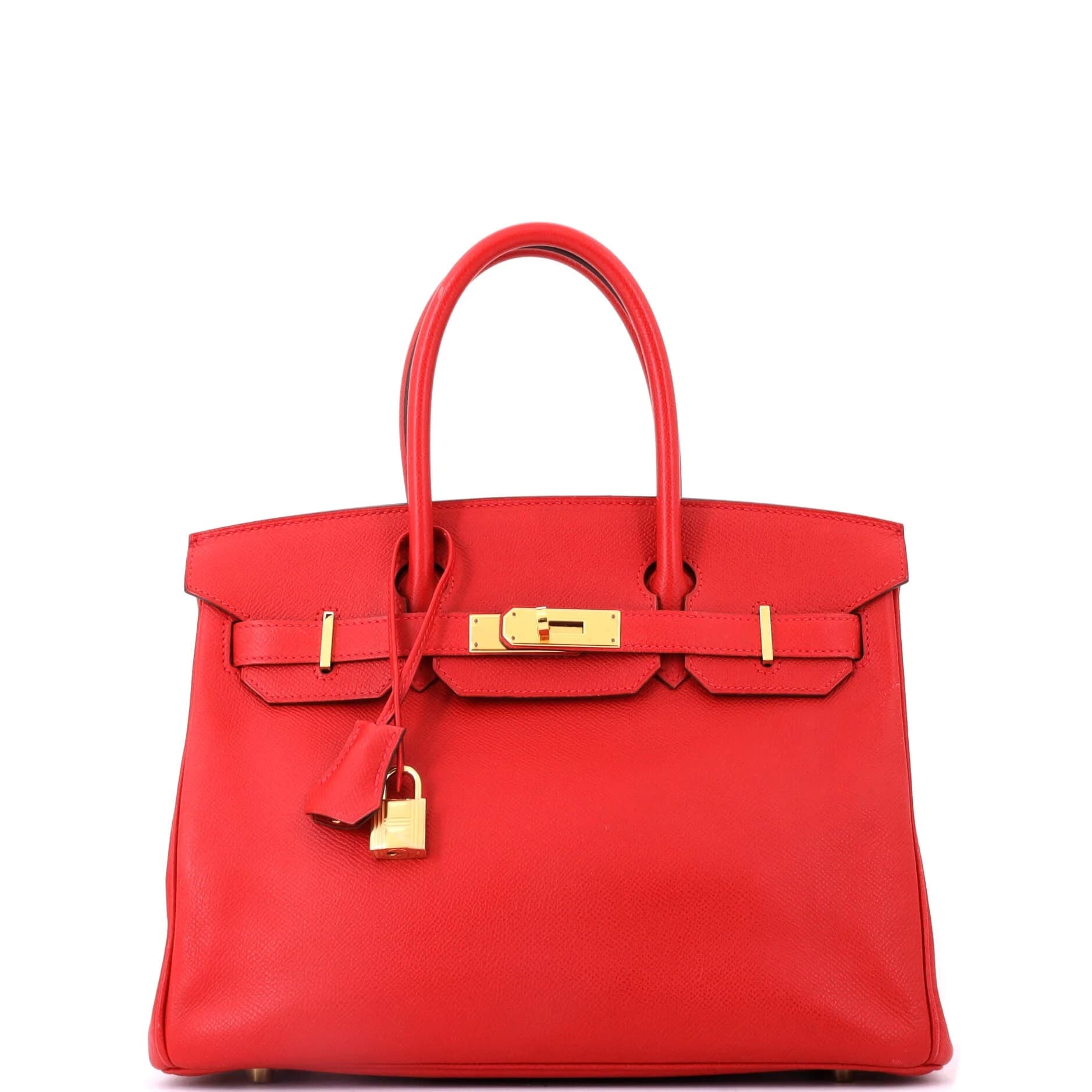 Birkin 30 Epsom Rouge Casaque Gold